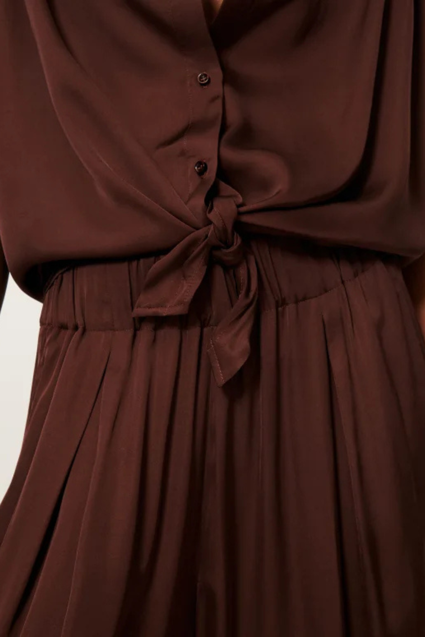 ISLA NIGHT PANTS - MOKA