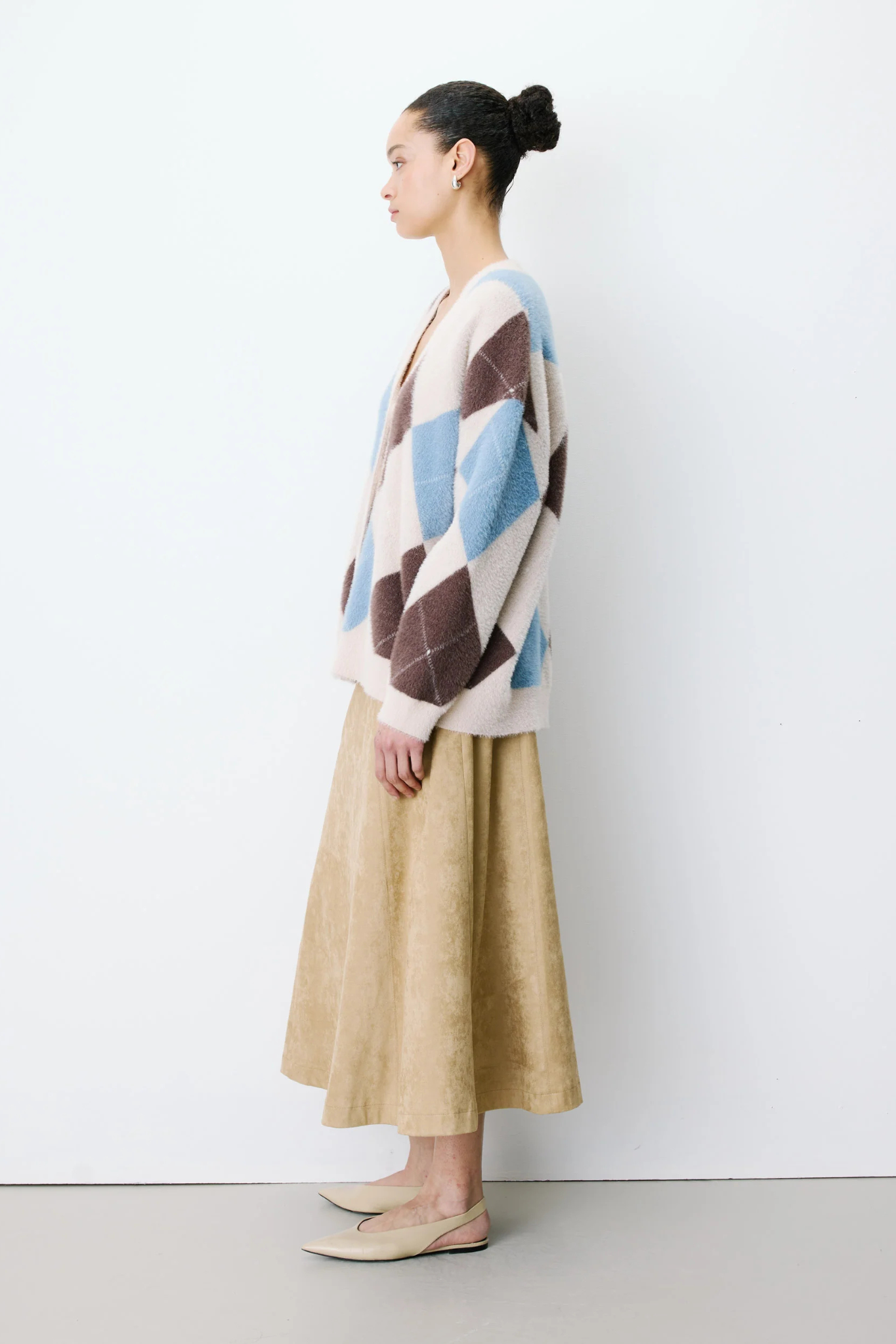 ALEXAN CARDIGAN - BLUEBERRY