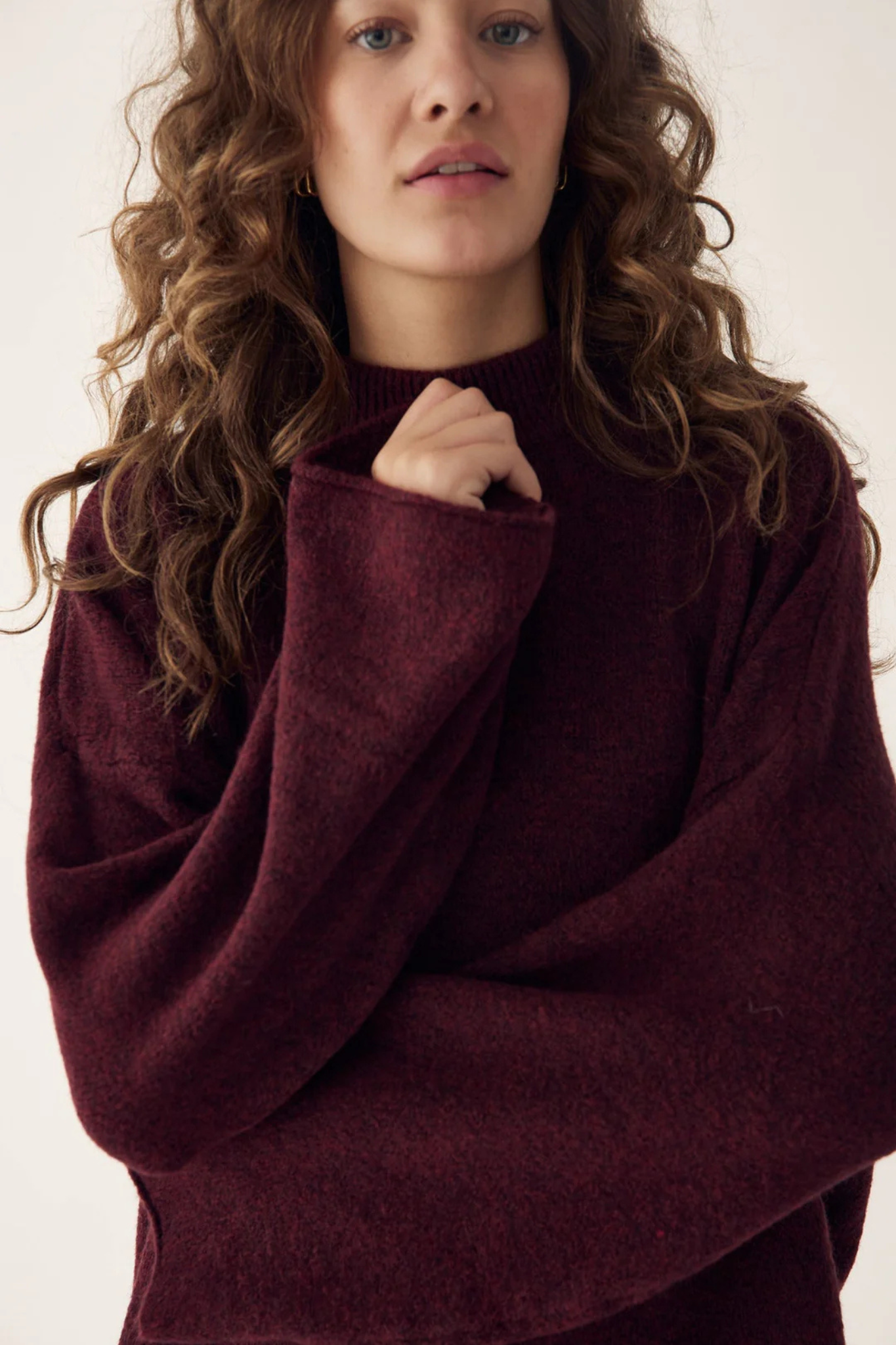 LYNZEY KNIT - WINE