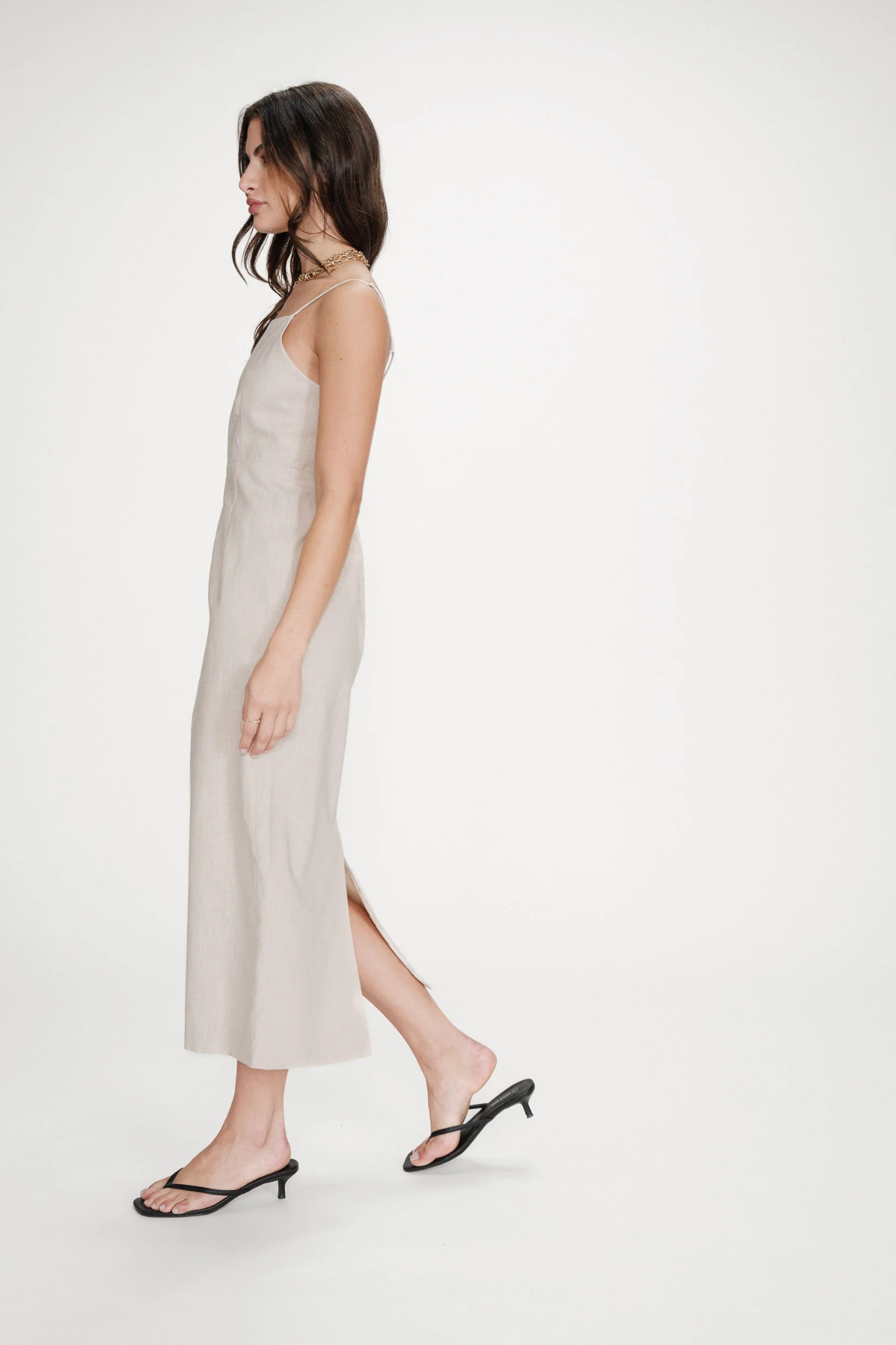 VERANYS DRESS - SABLE