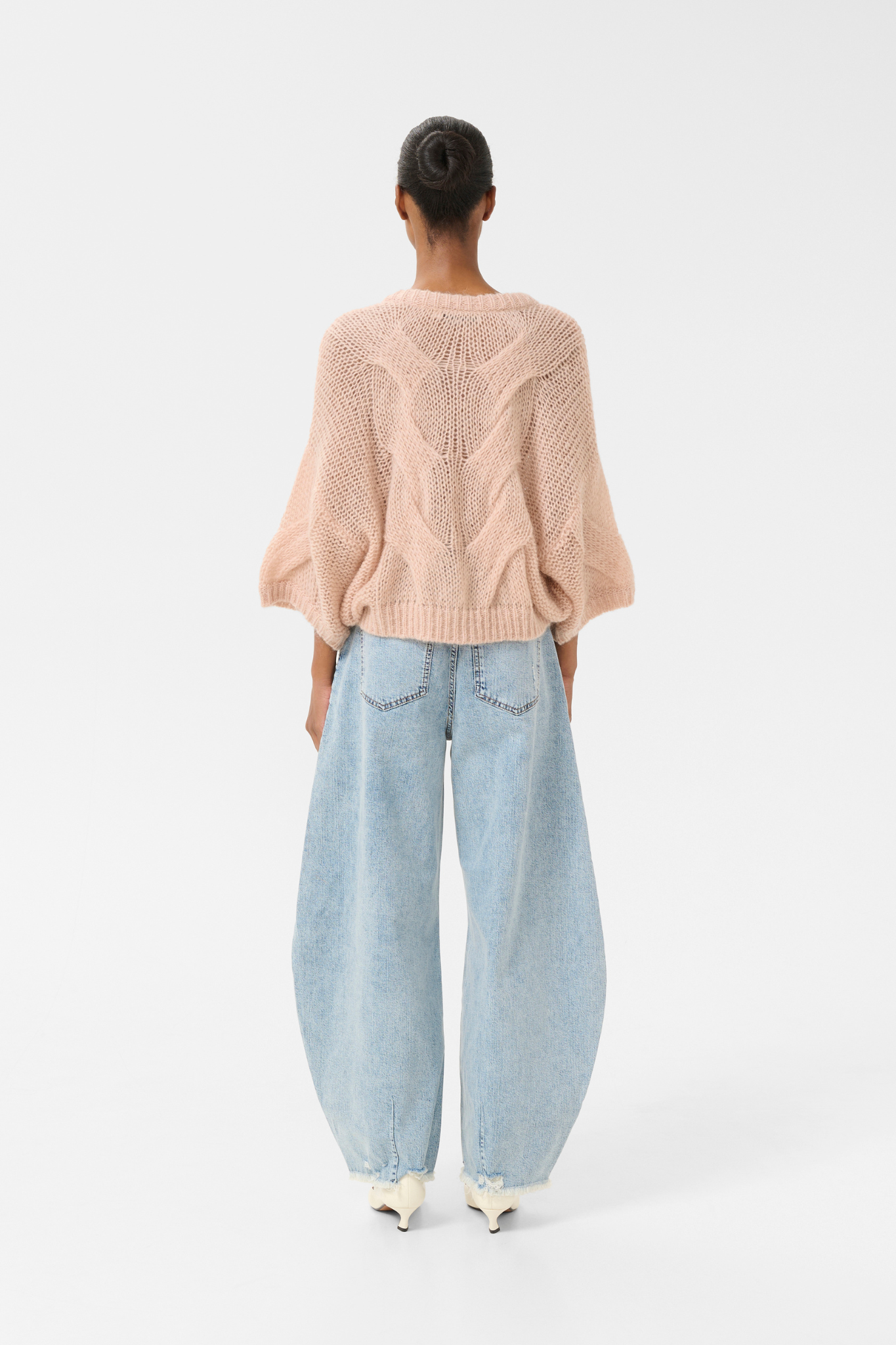 ZENIA CARDIGAN - ROSE DUST