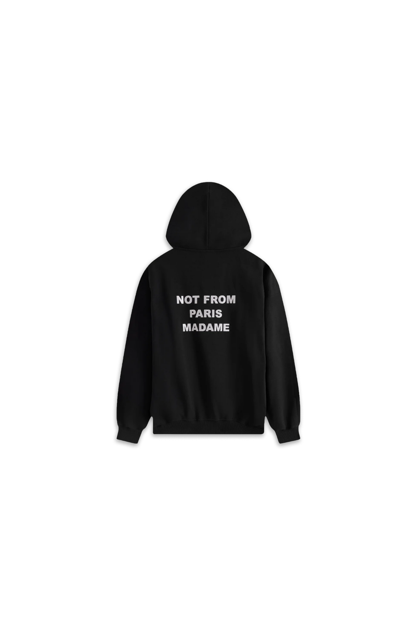 LE HOODIE SLOGAN - BLACK