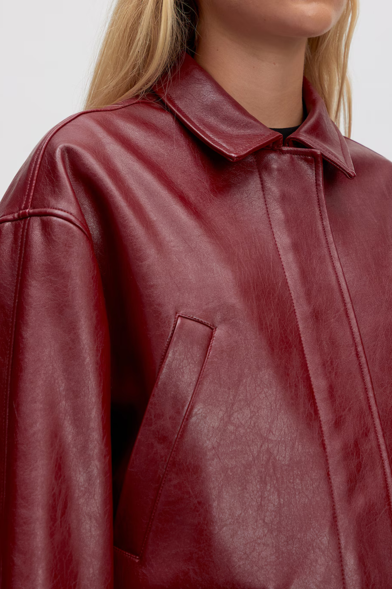 CARIN JACKET - RHUBARB