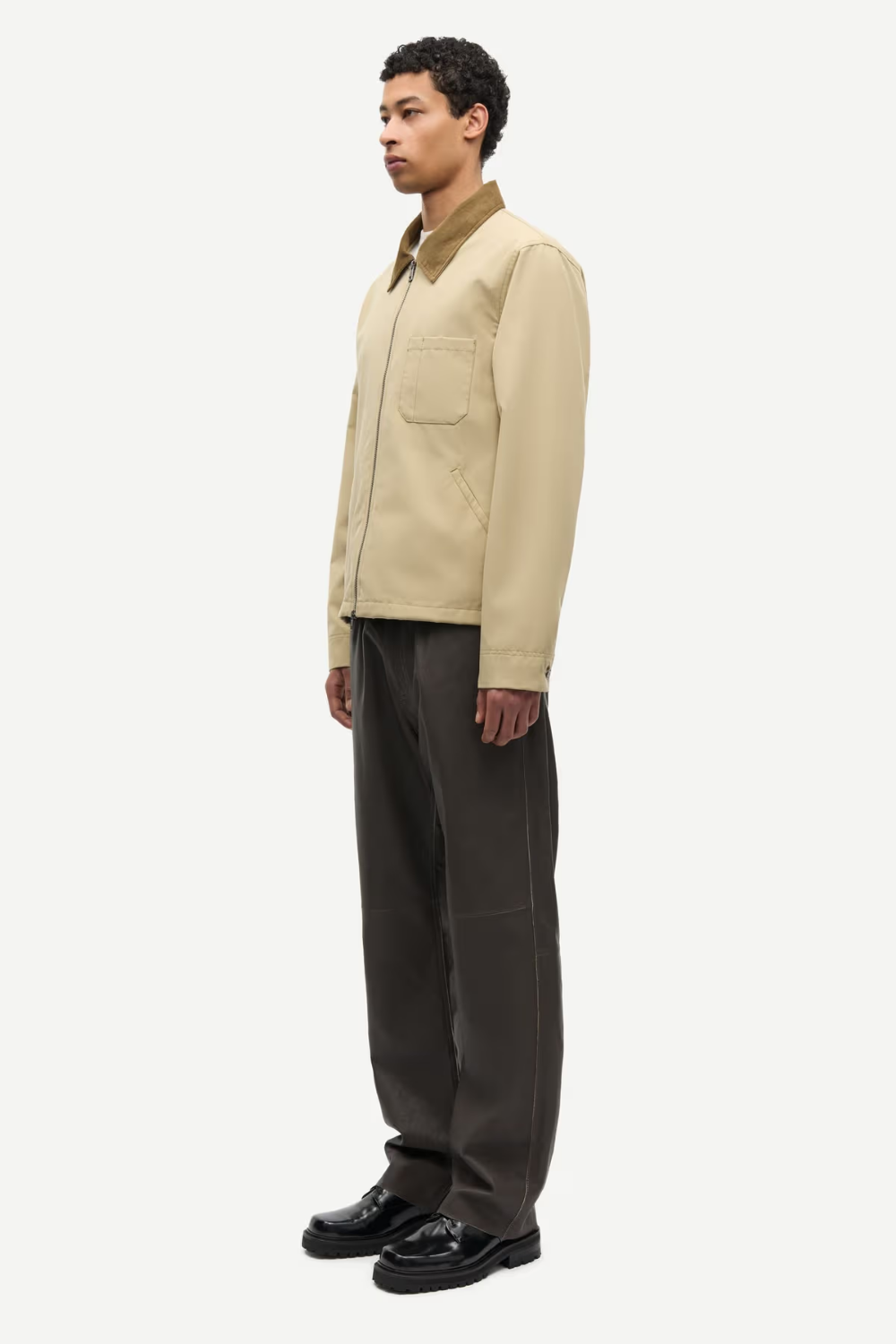ROBIN Z JACKET - OLIVE GRAY
