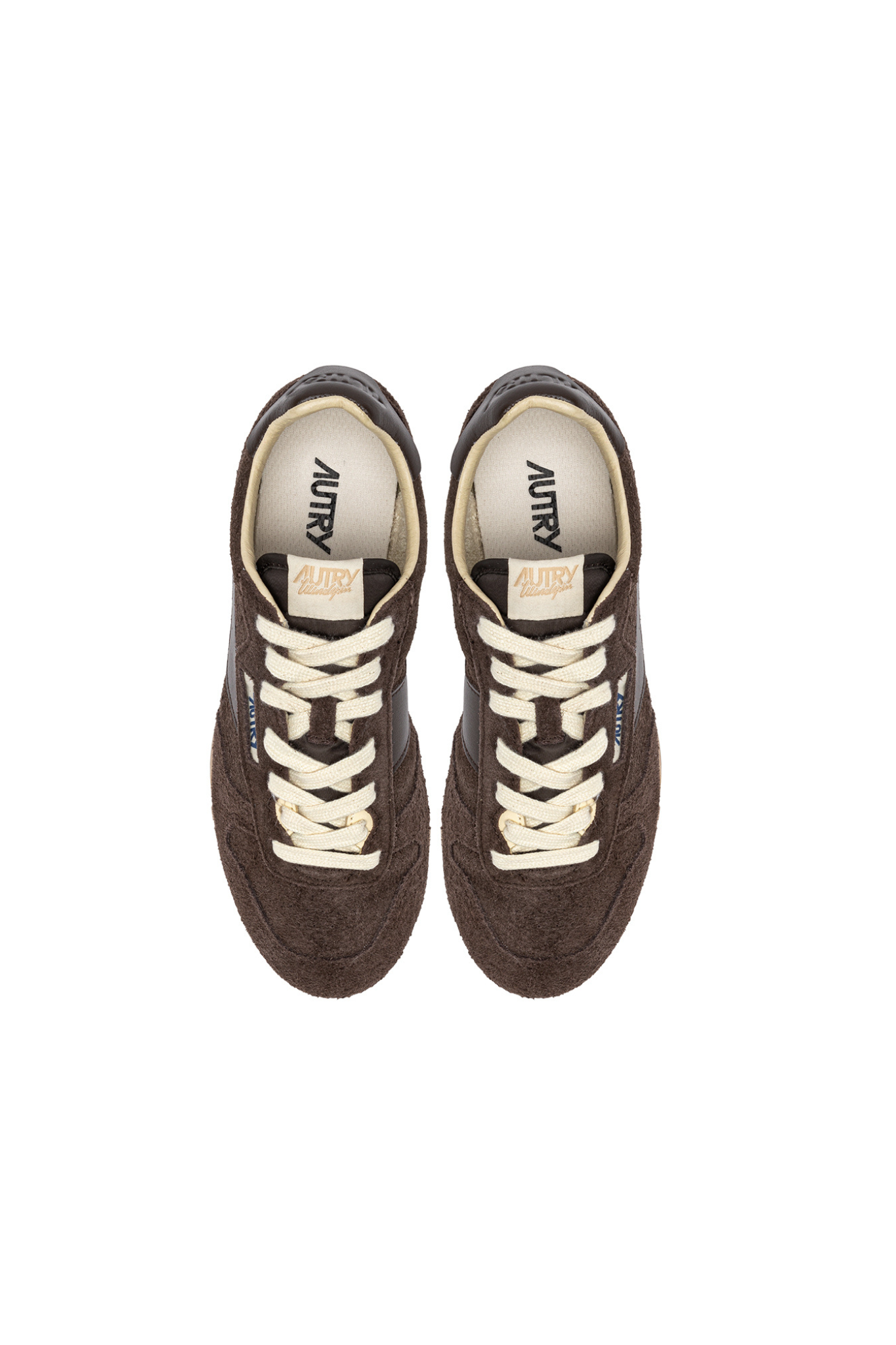 WSLW-UA01 - WINDSPIN LOW WOMEN SNEAKERS - SUEDE/LEA EBONY