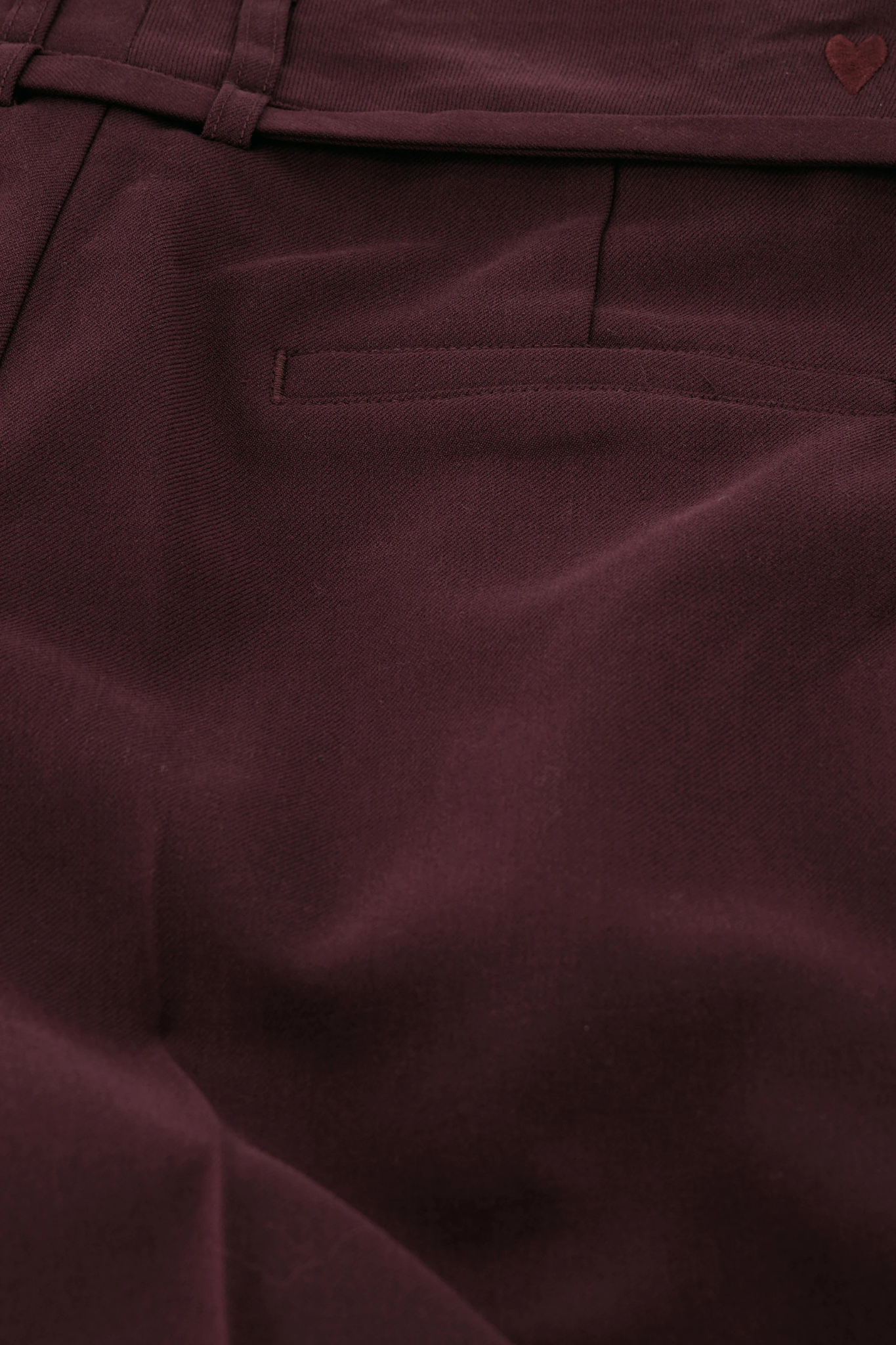 NELSAN TROUSERS - DEEP BURGUNDY