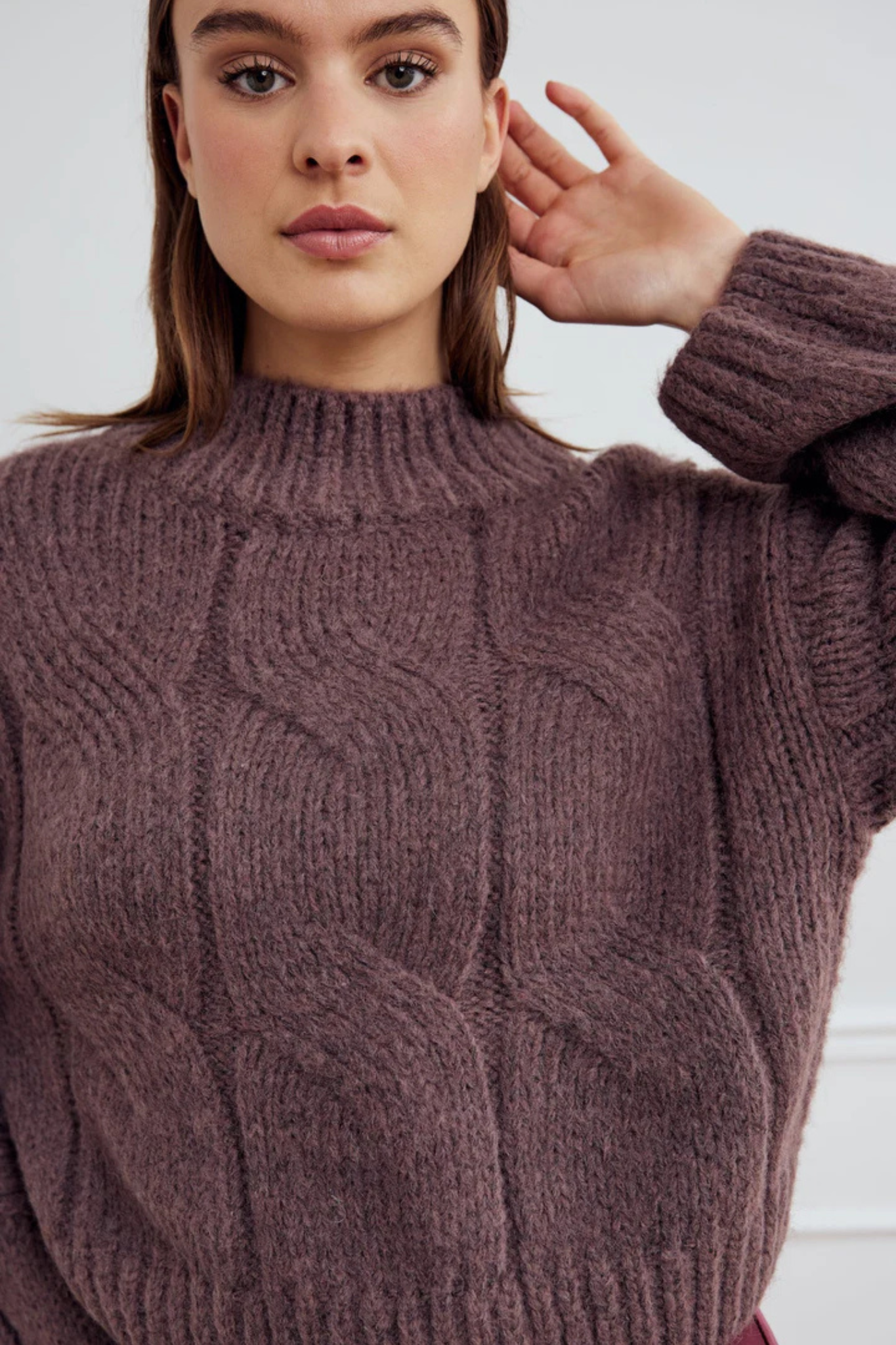 LYNX KNIT - MOREL