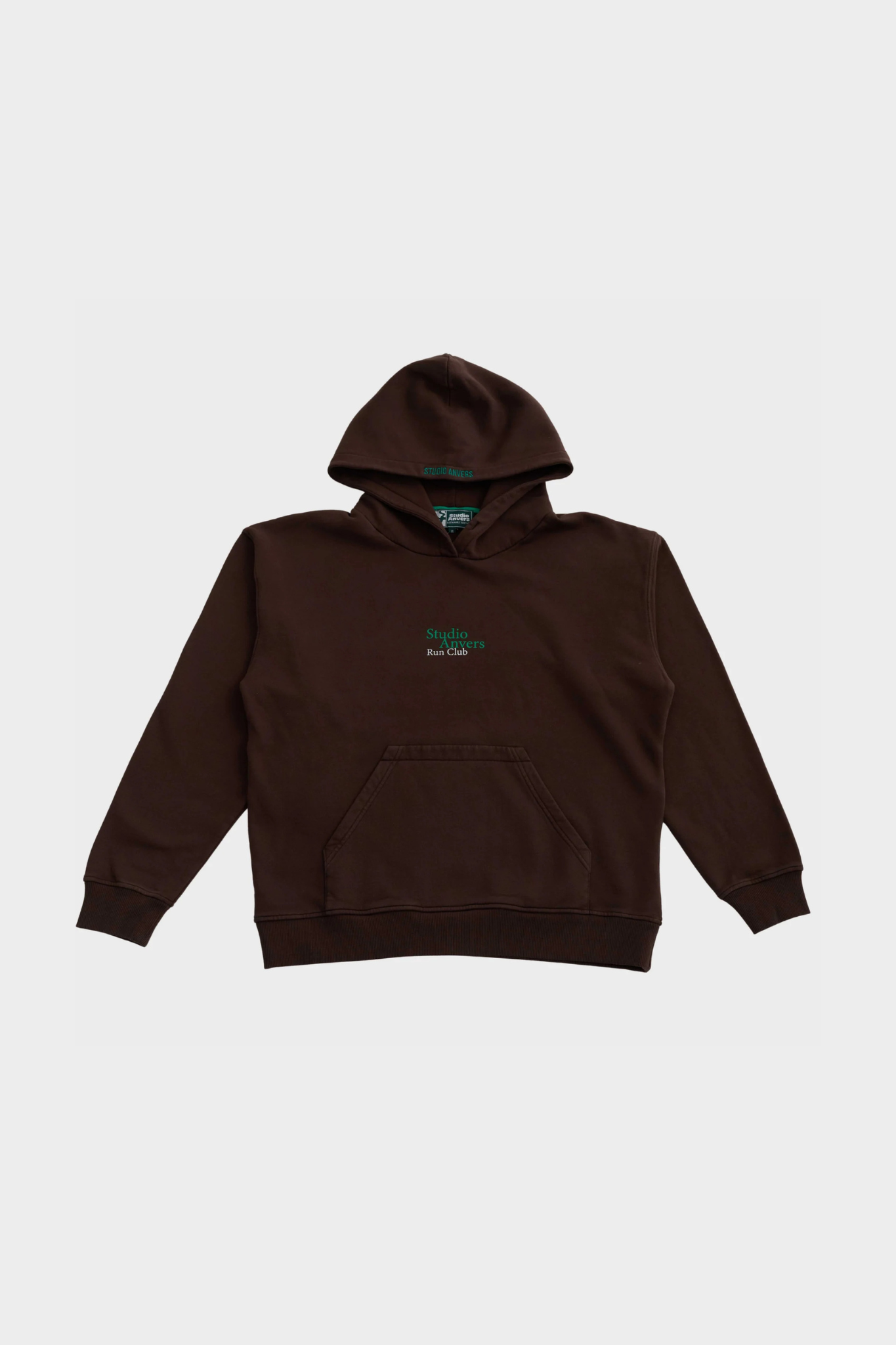 RUNNING ON LOVE HOODIE - ESPRESSO