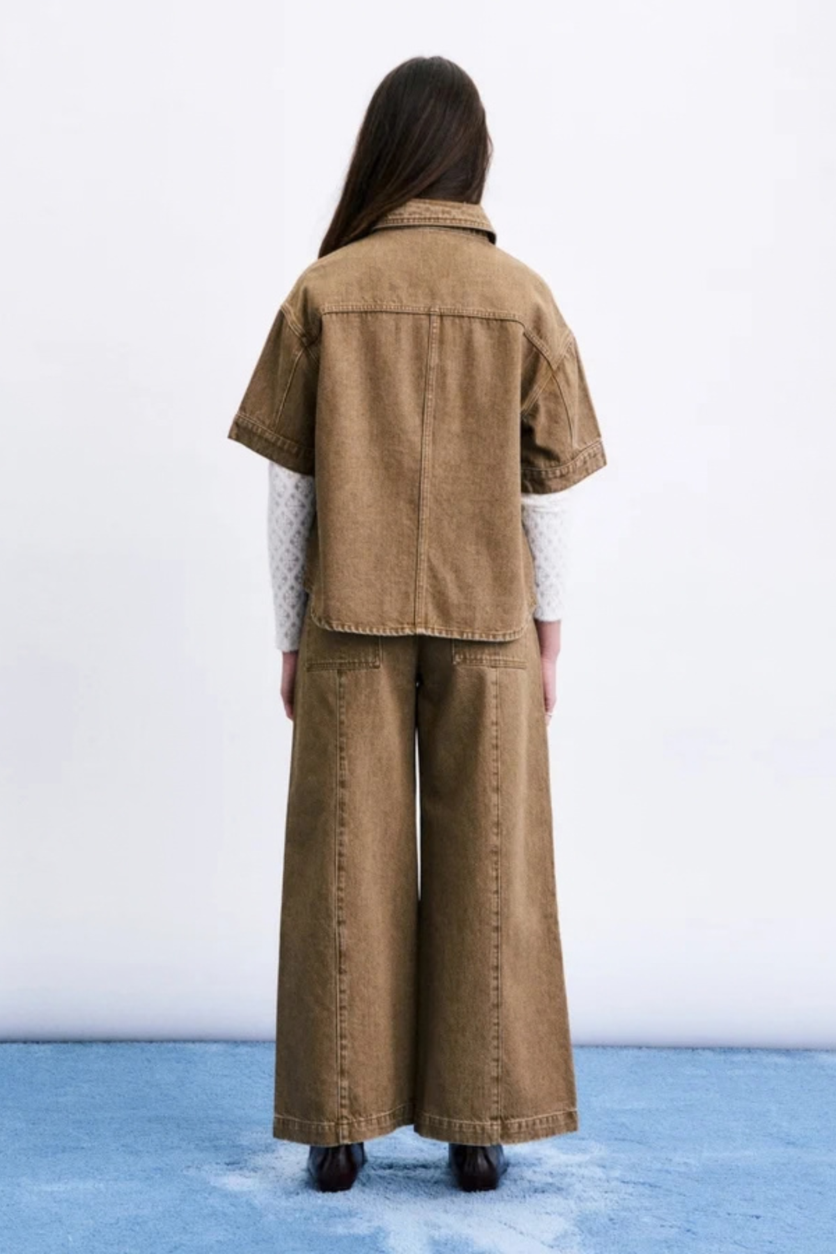 INARI SHIRT - ICE BROWN