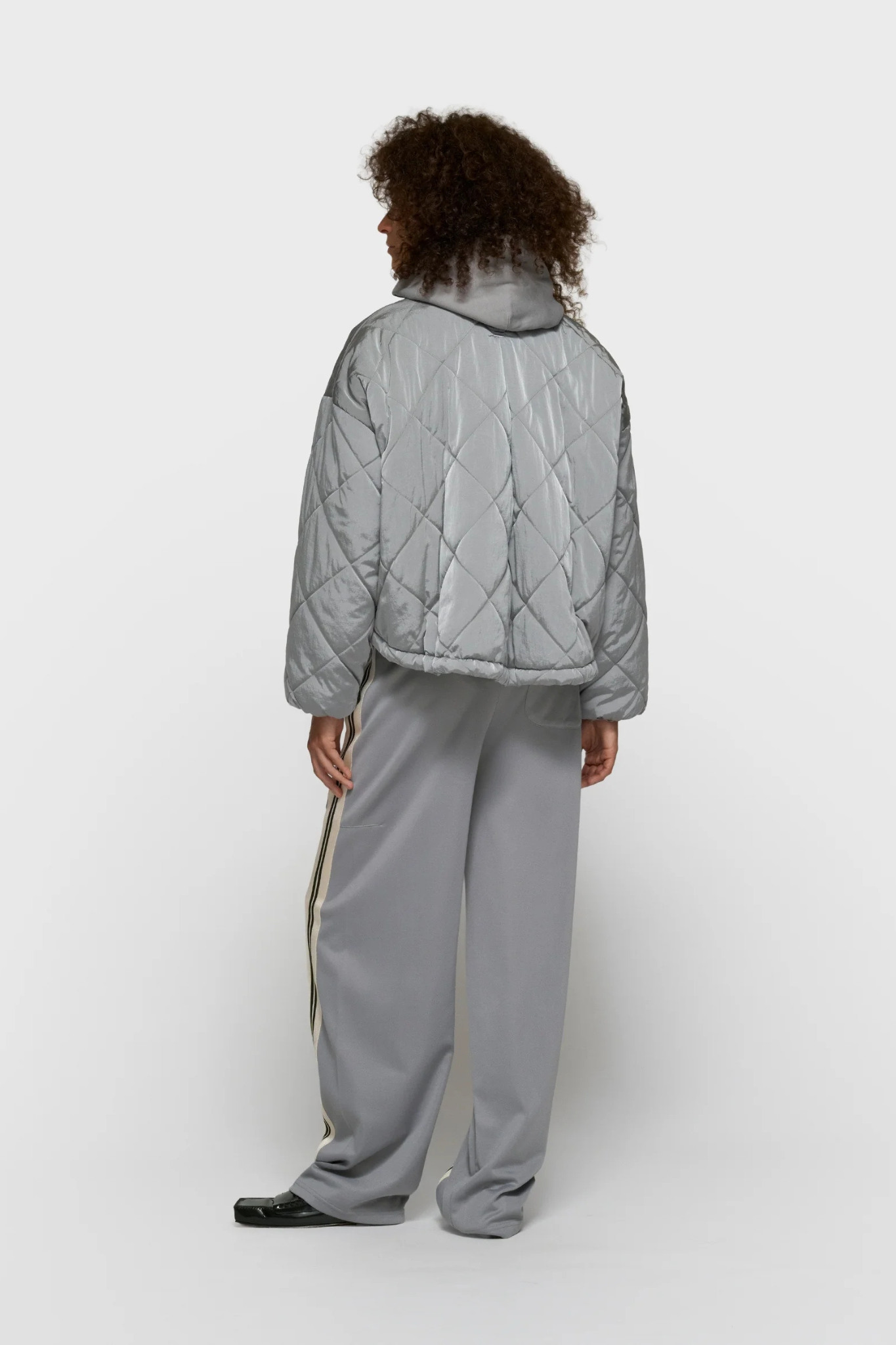 PADDED JACKET - LIGHT GRAPHITE