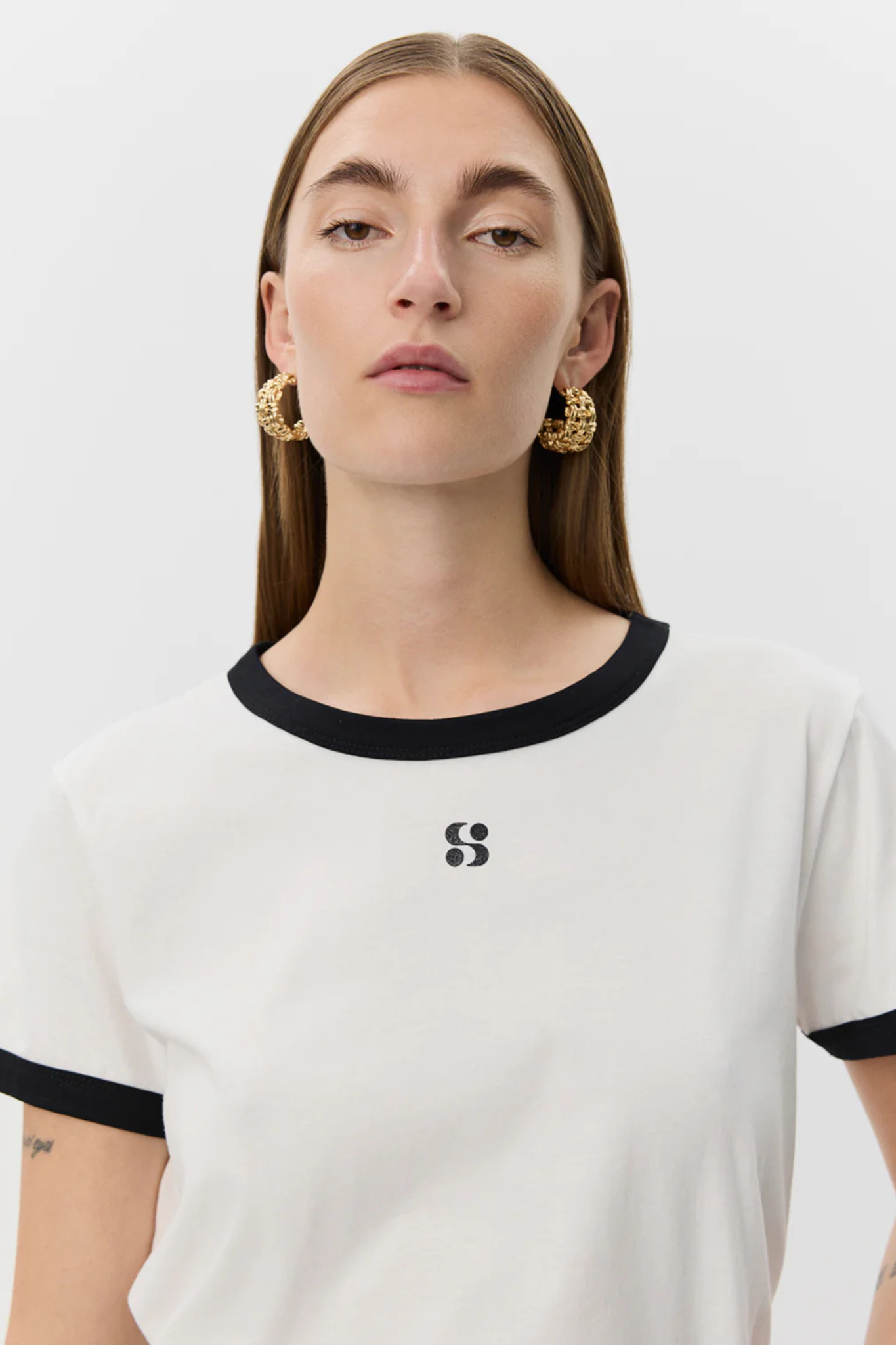 MAGGIESW T-SHIRT - SNOW WHITE