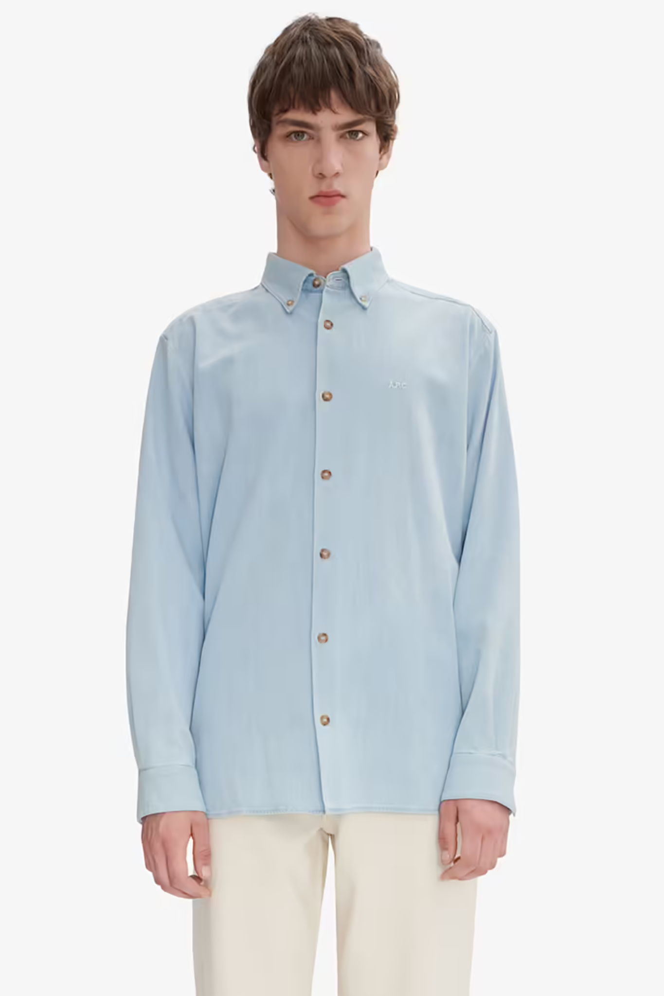 MATHIAS SHIRT - PALE BLUE
