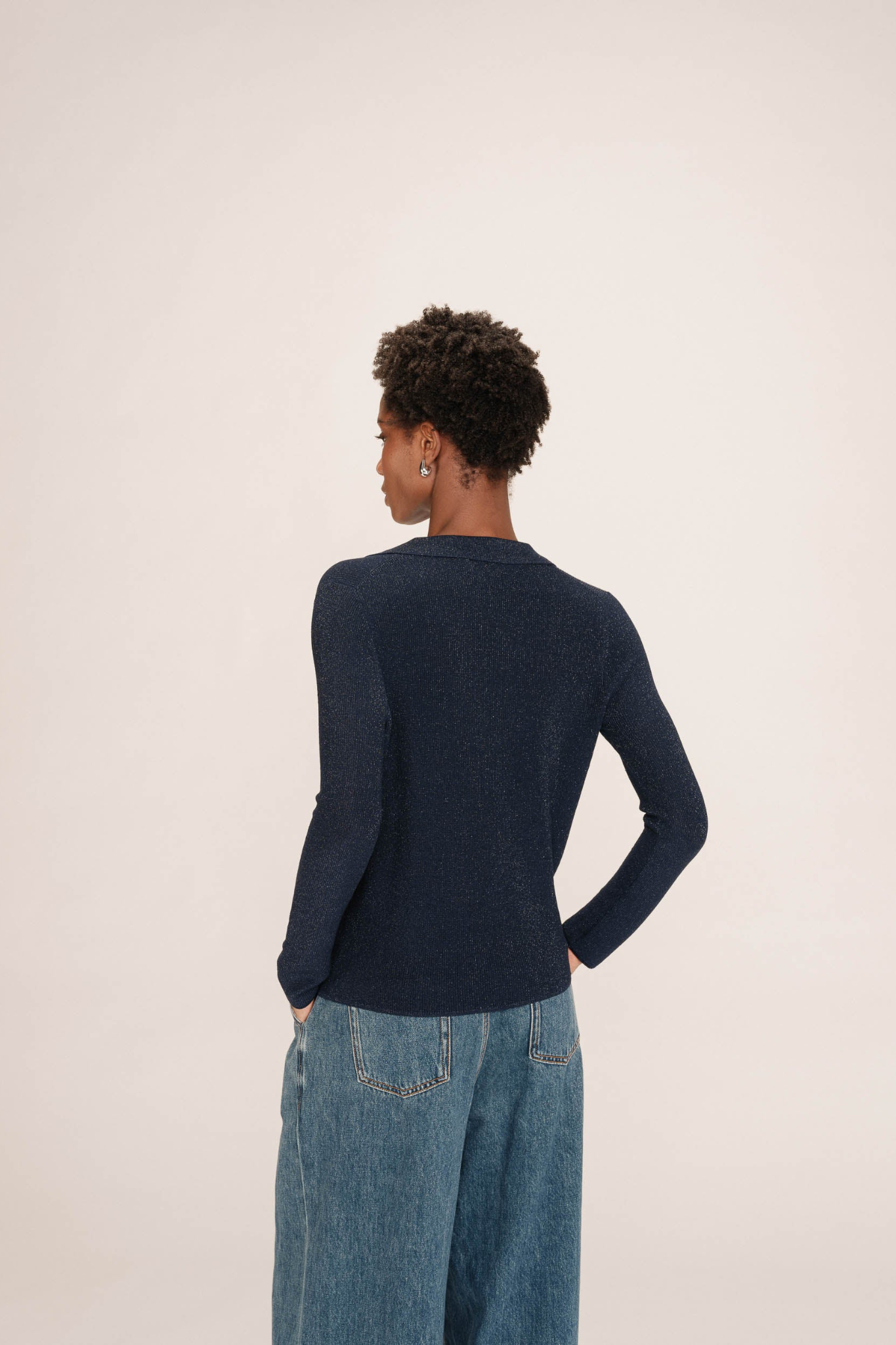 TELLER CARDIGAN - MARINE