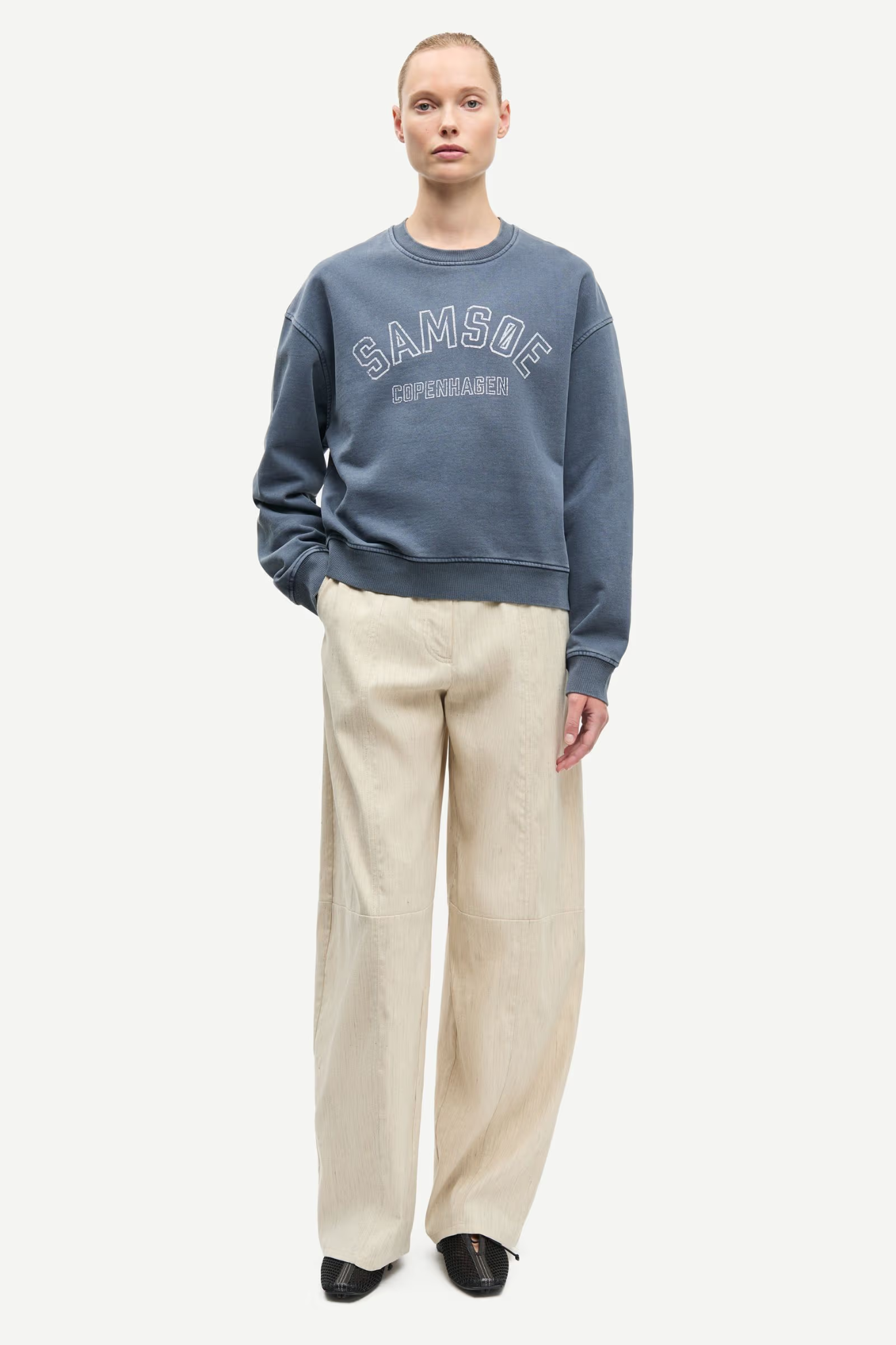 VAN SWEATER - OMBRE BLUE PIGMENT