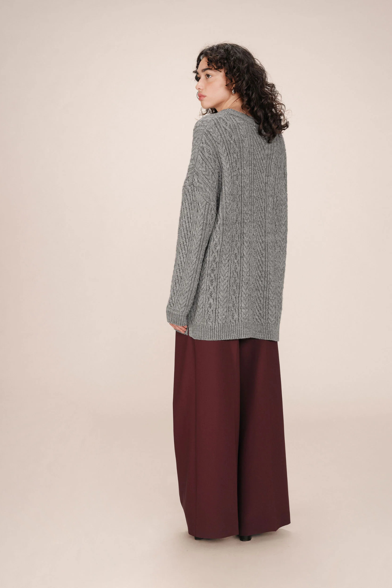 SAVERIO SWEATER - GREY