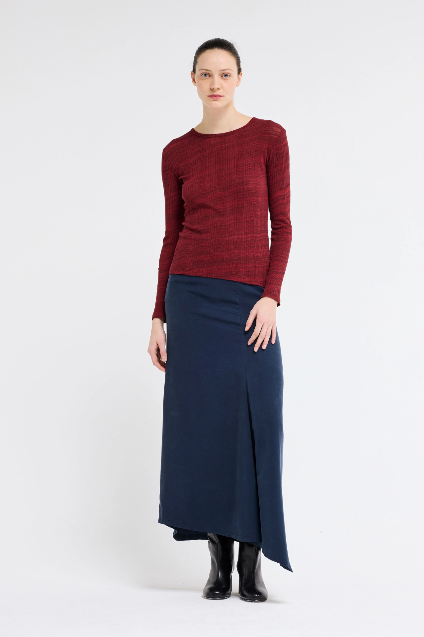 LEE SHIRT - BURGUNDY