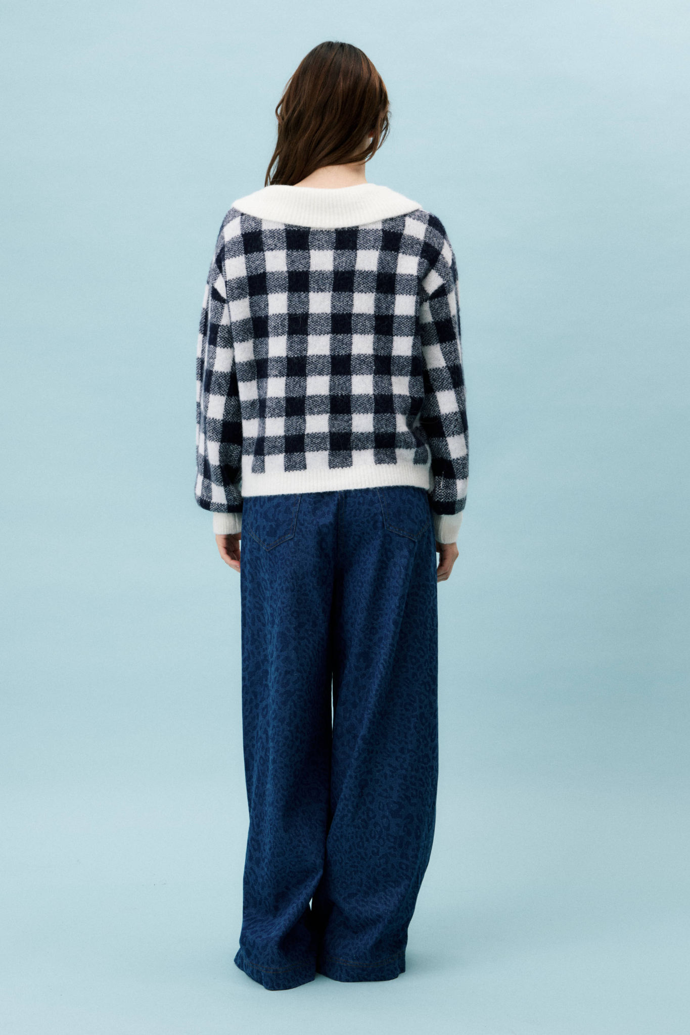 BOURGEON CARDIGAN - BLUE MARINE