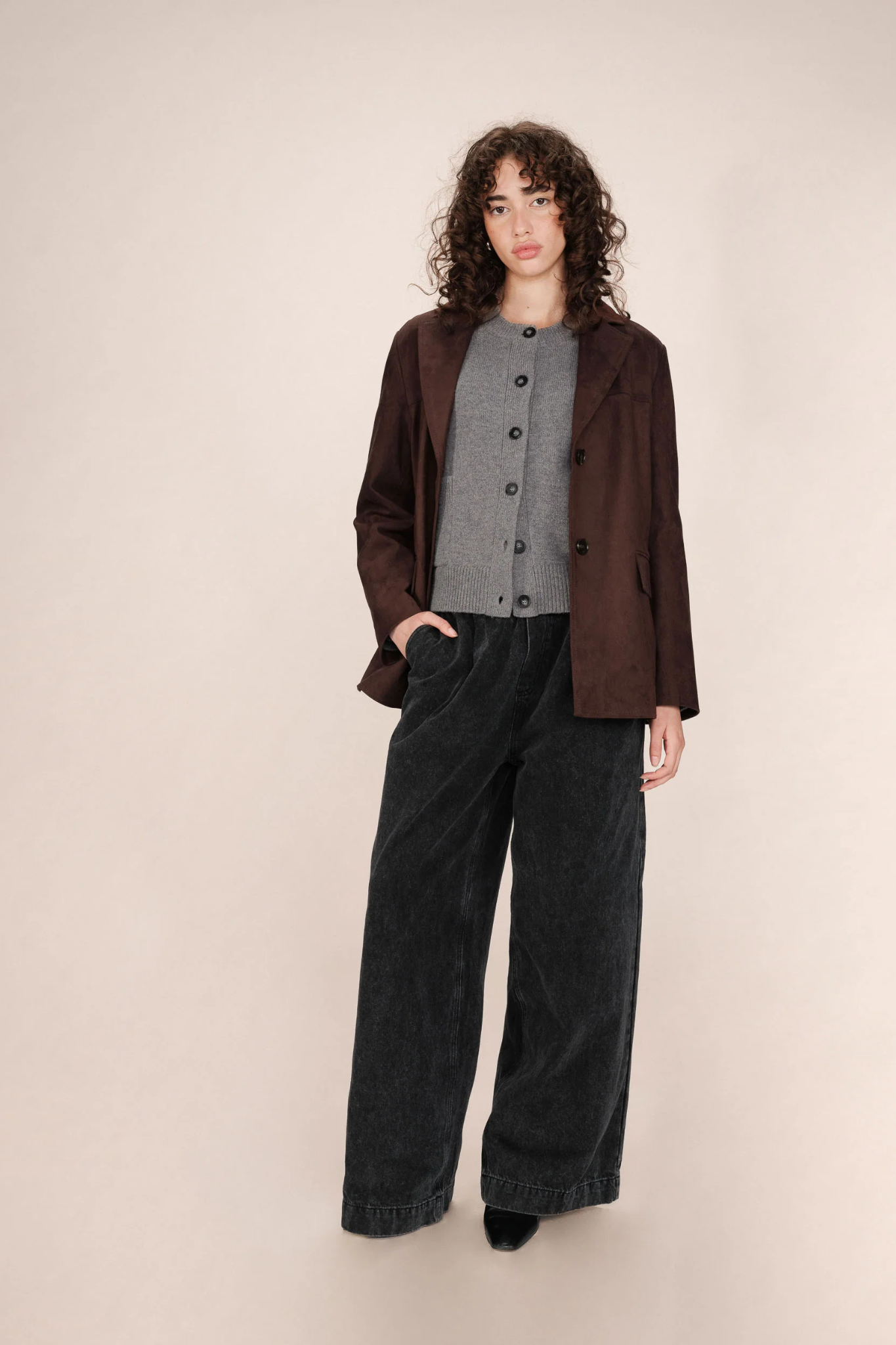 SHANNON JAKET - CHOCOLAT