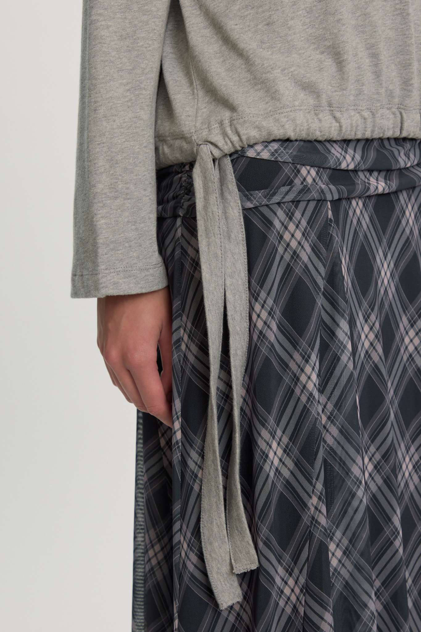 ILSE LONGSLEEVE - GREY MELANGE
