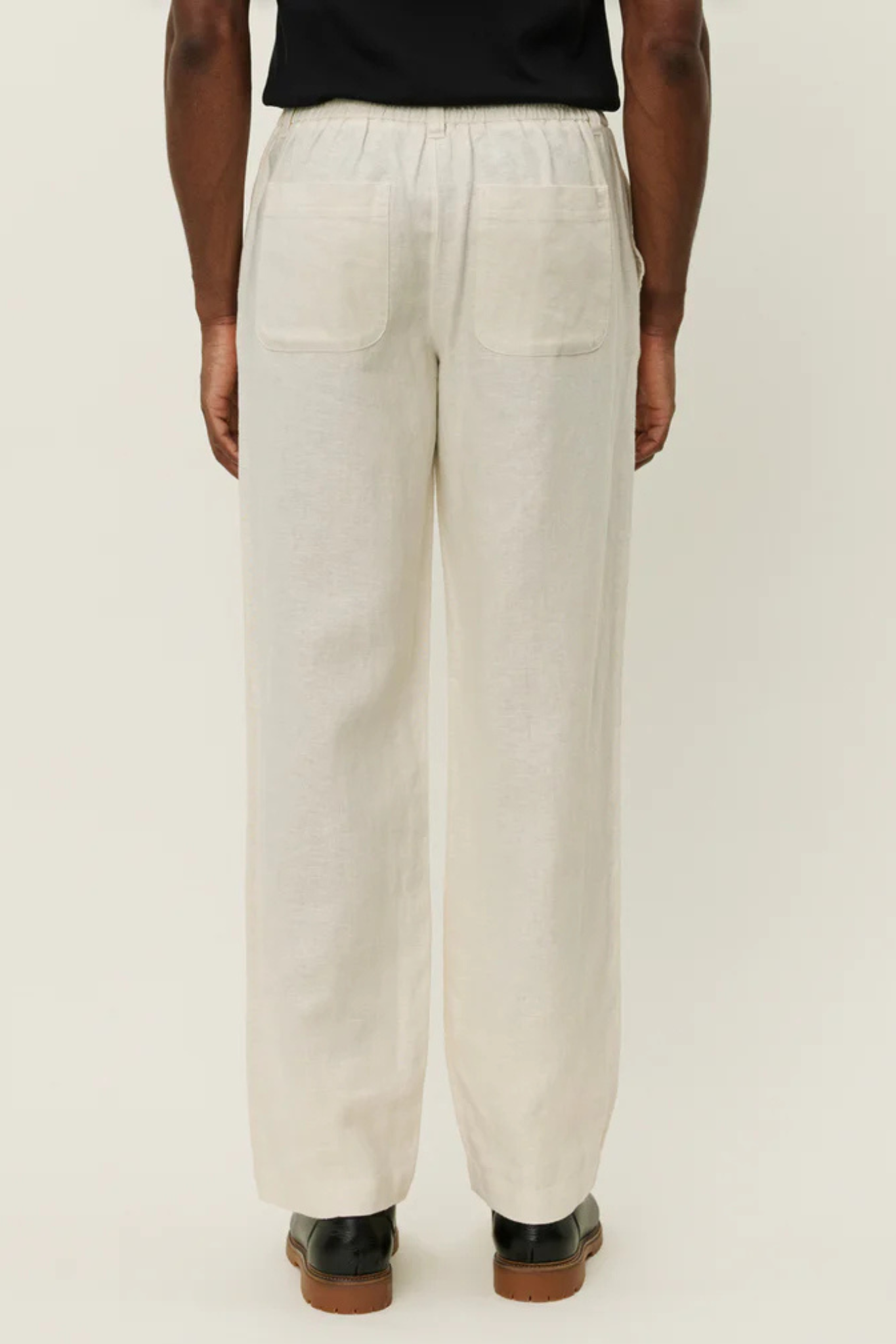 PINO LINEN PANTS - IVORY