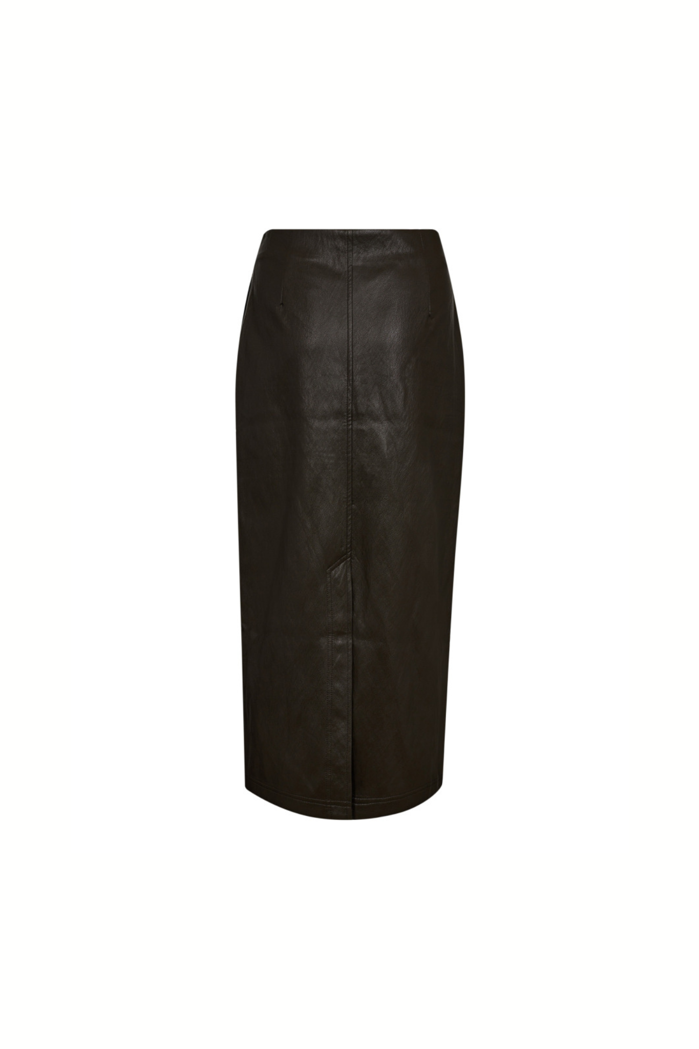 GITT FLOOR SKIRT - DARK BROWN