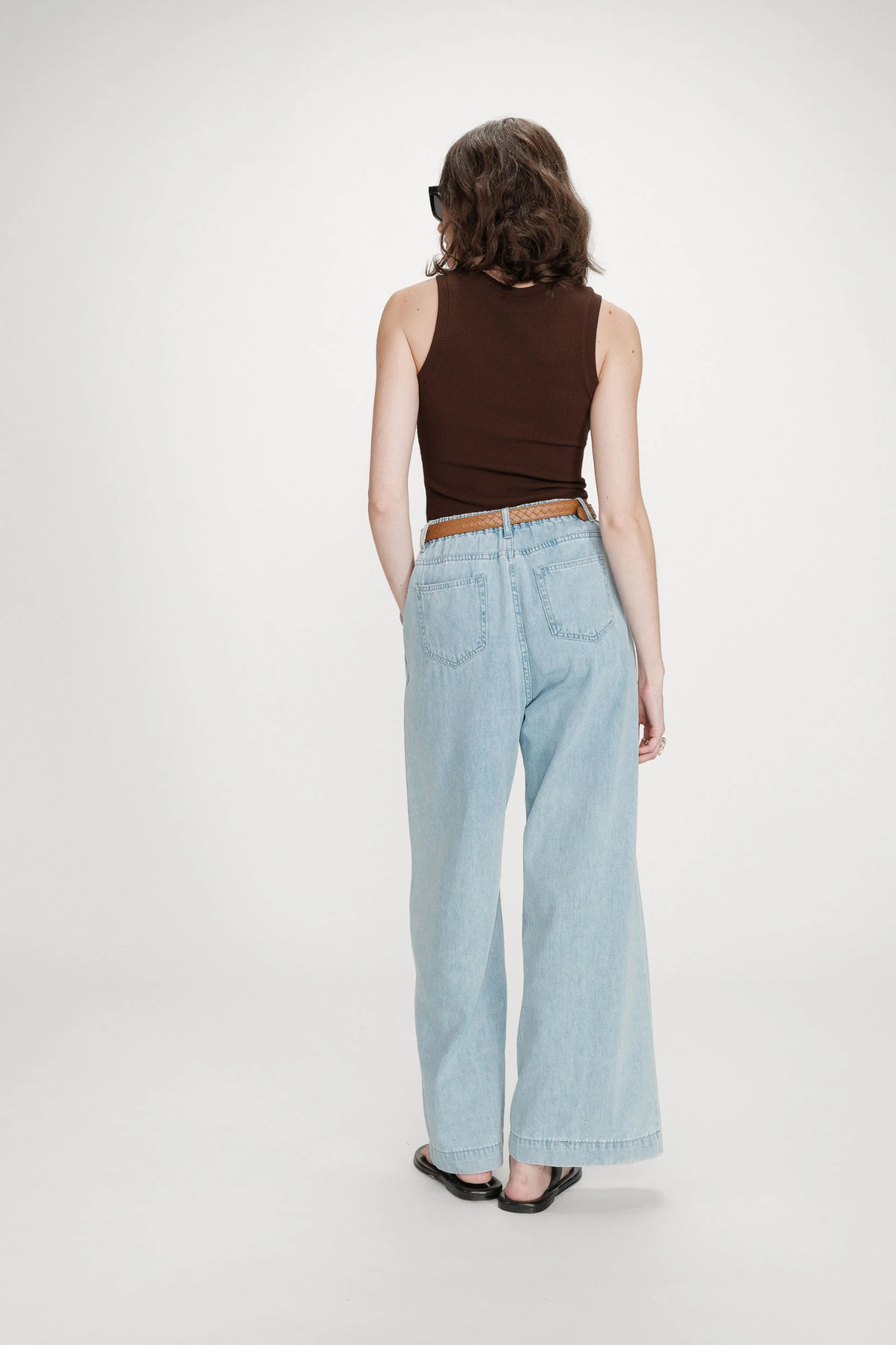 VALOU TANK TOP - CHOCOLAT