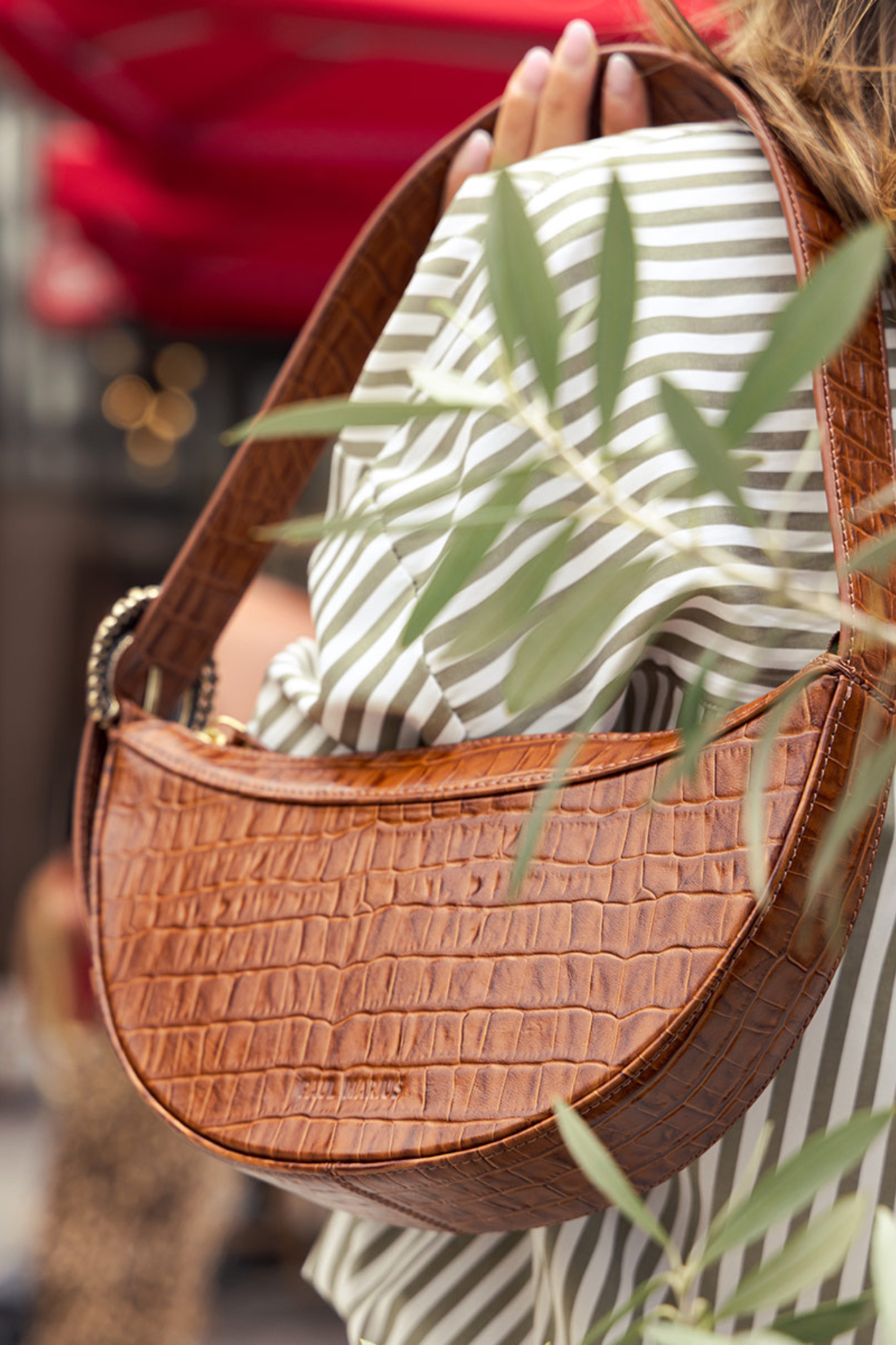 CELESTE HERITAGE BAG - ICE BROWN