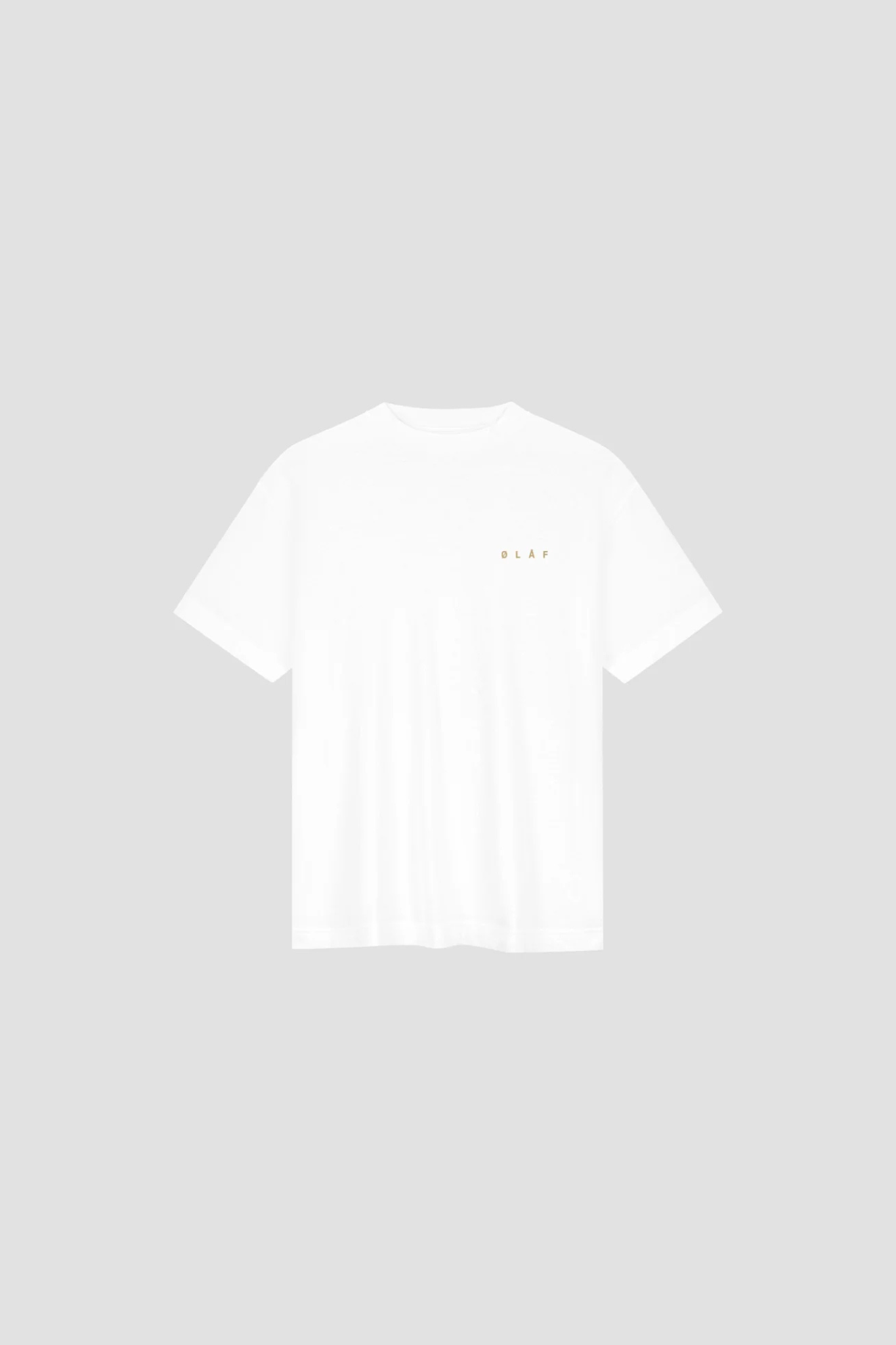 LINED FACE T-SHIRT - OPTICAL WHITE