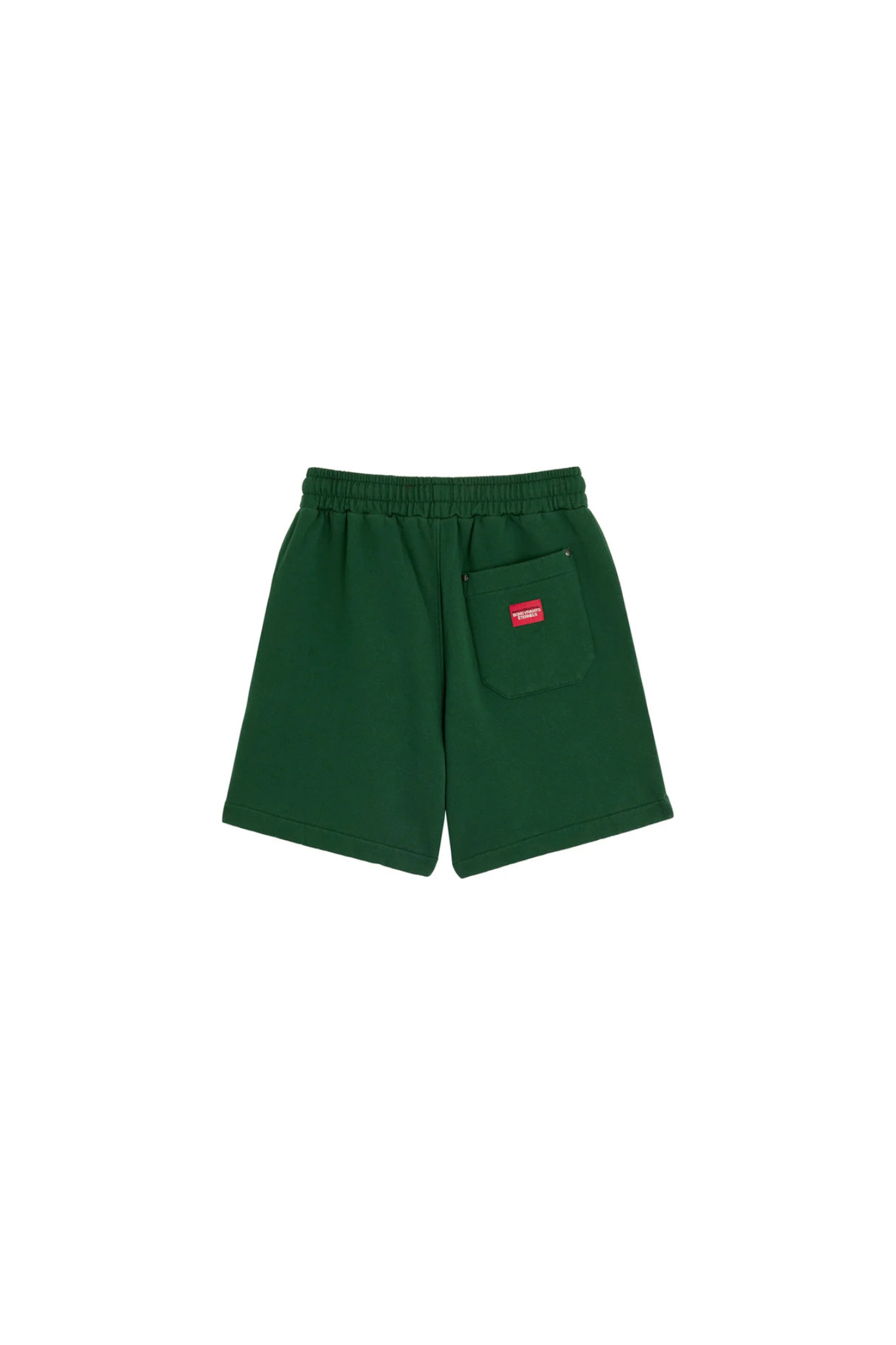 HARD WORKED FLEECE SHORT - GREEN
