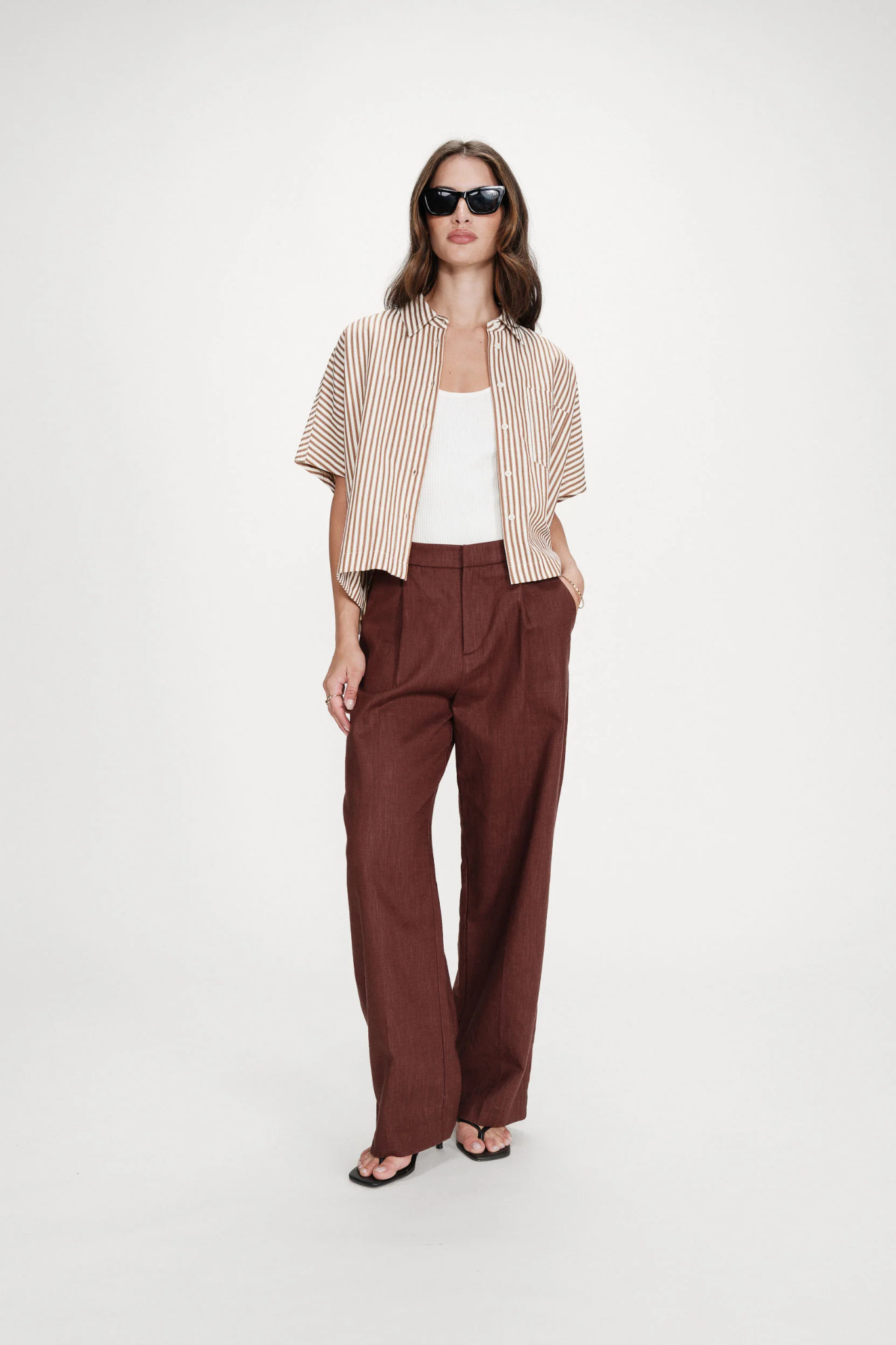 VERCIA SHIRT - MOCHA