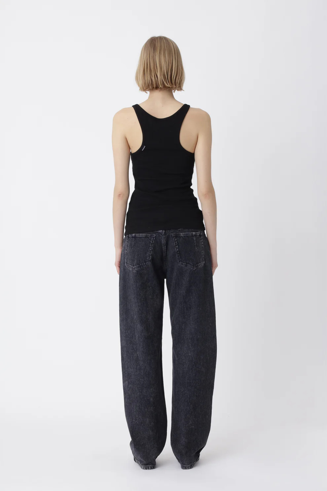 AMI TOP - BLACK