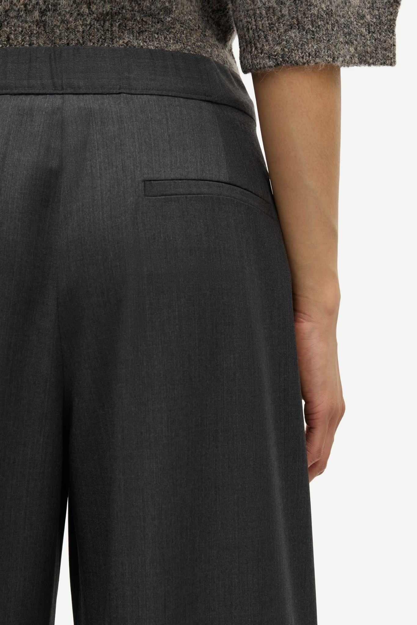 ROKO PANTS - DARK GREY MEL