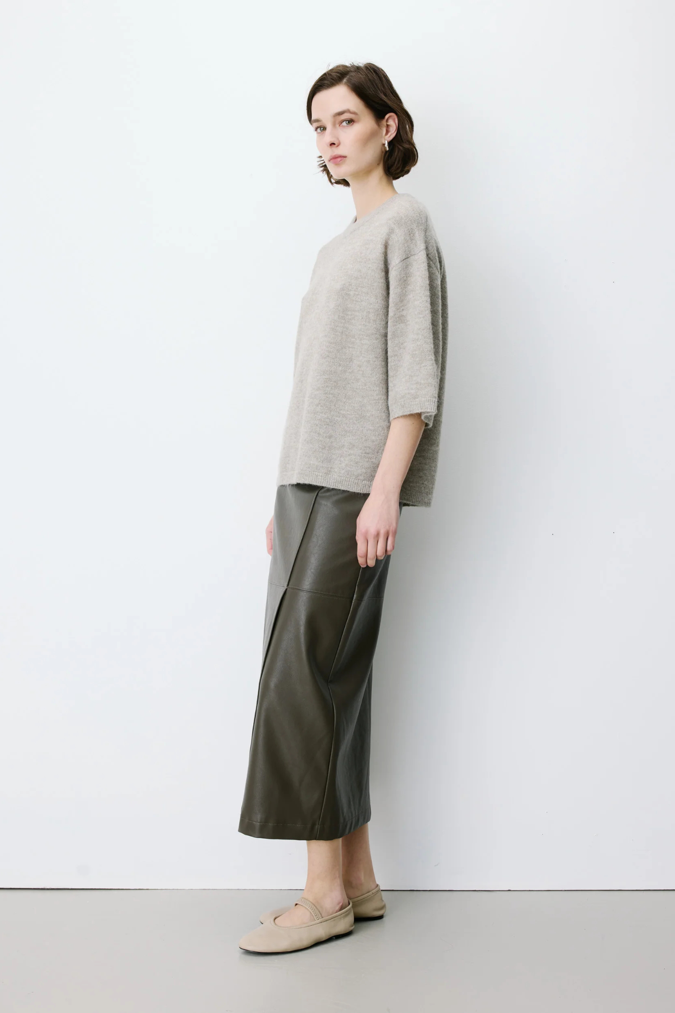 ASHER SWEATER - GREGE