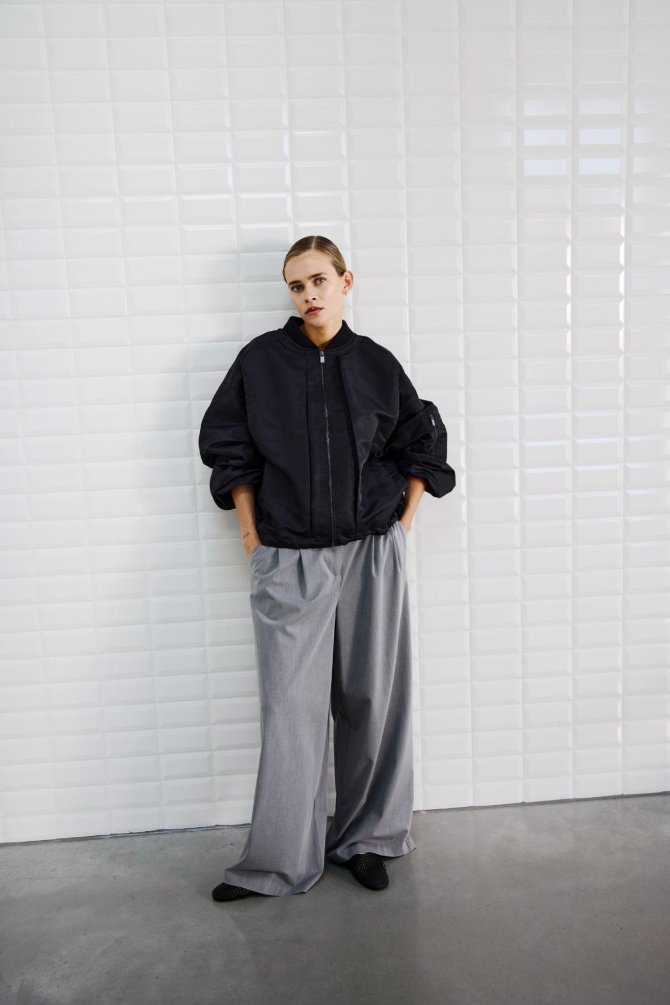 IMPERIAL BOMBER JACKET - BLACK