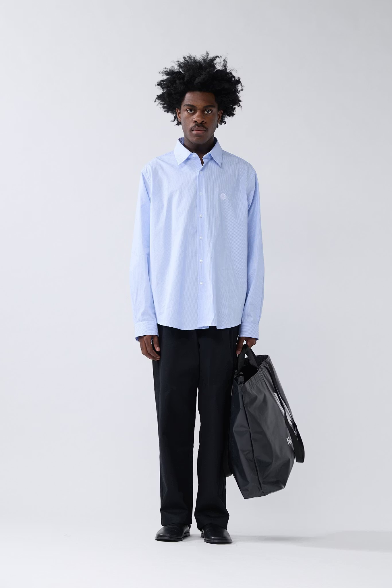 BEACH SHIRT - BLUE/WHITE