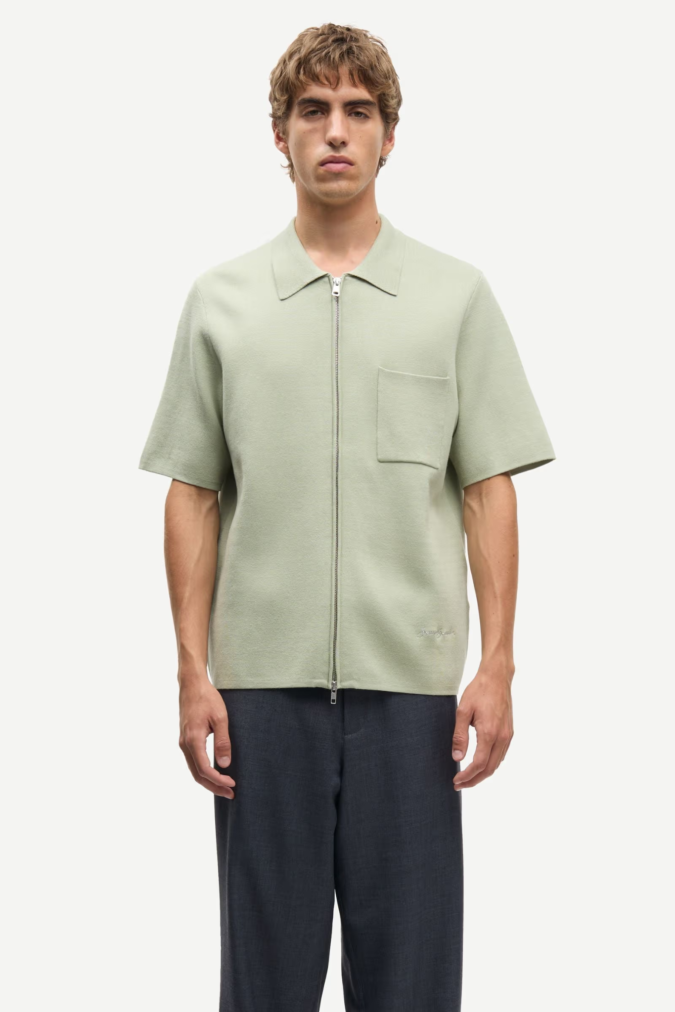 RICO ZIP SHIRT - DESERT SAGE
