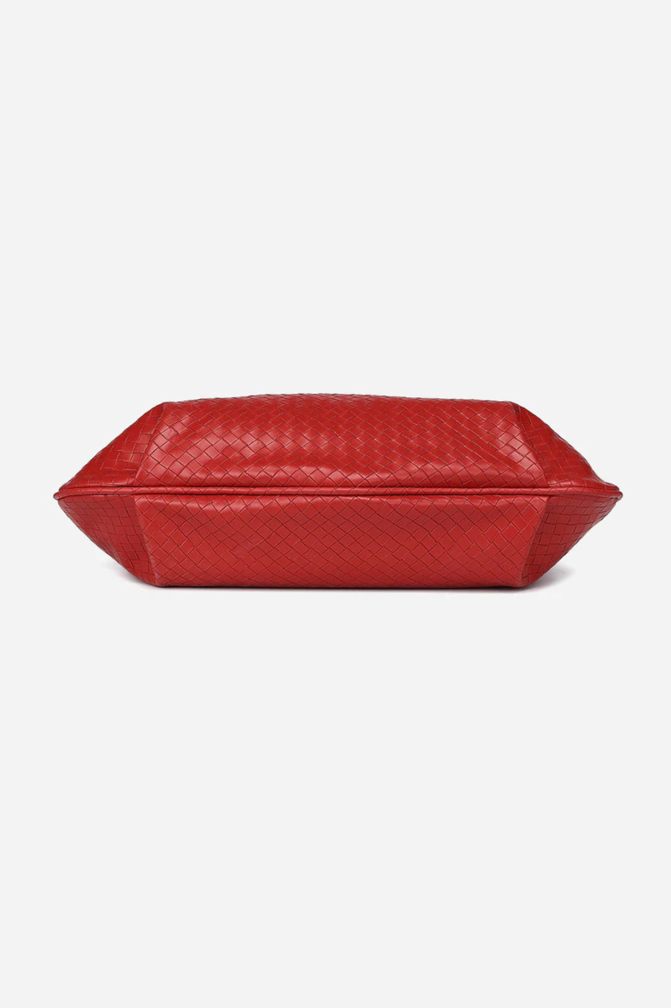 PEONY HOBO BAG - DARK RED