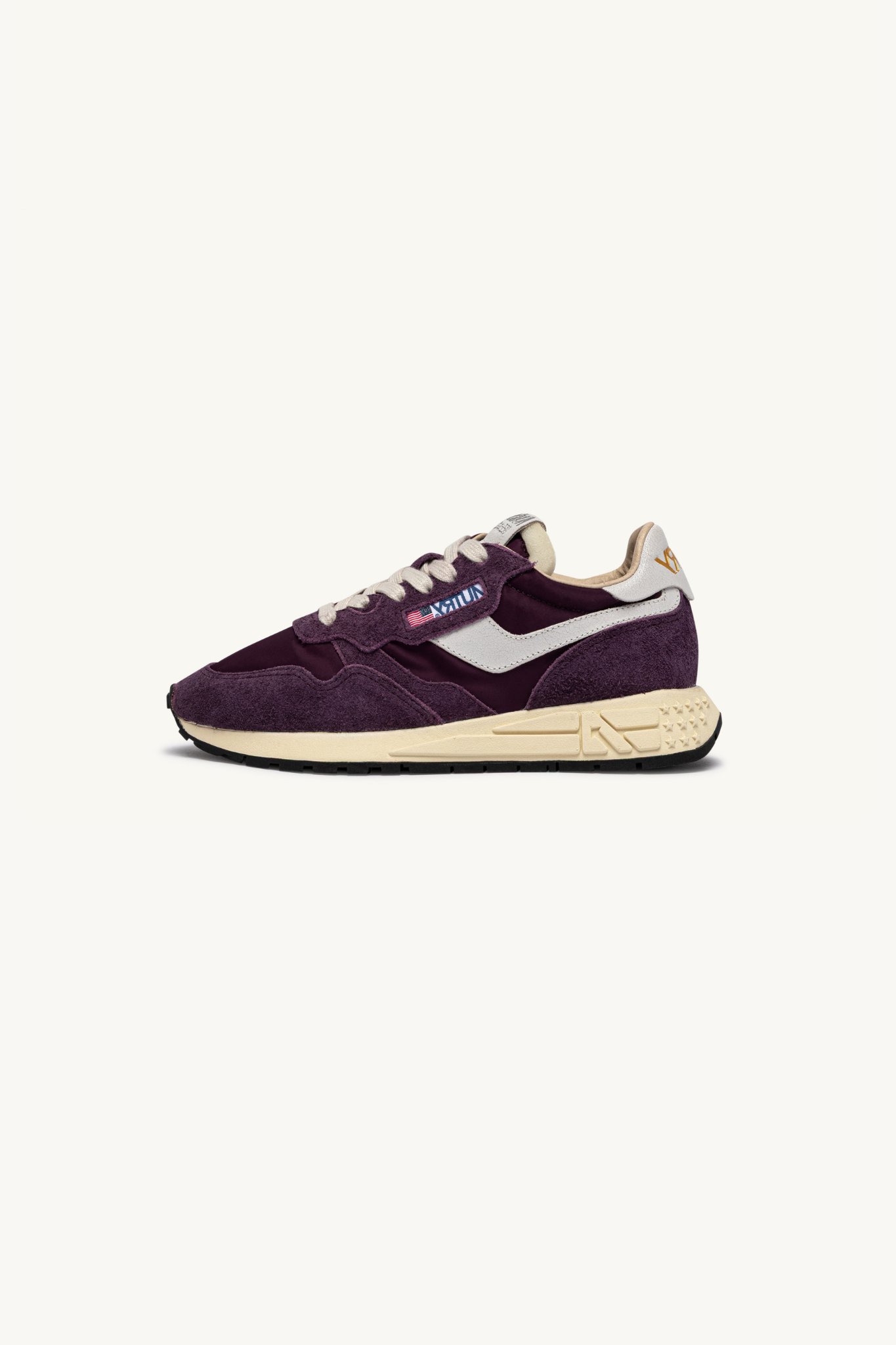 WWLW-NC44 - REELWIND LOW WOMEN SNEAKERS - NYLON/CRACK WHT/WINTBLOOM