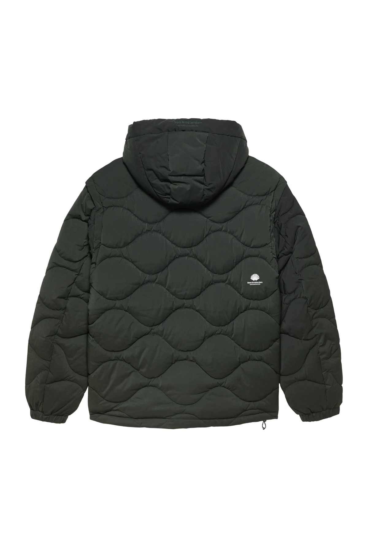 DETACHABLE JACKET - OLIVE