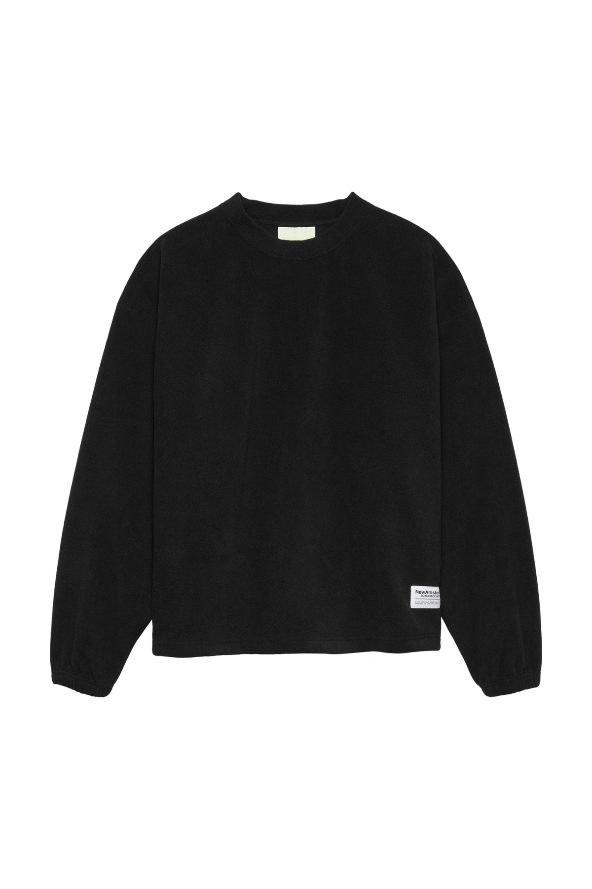 FLEECE CREWNECK - BLACK
