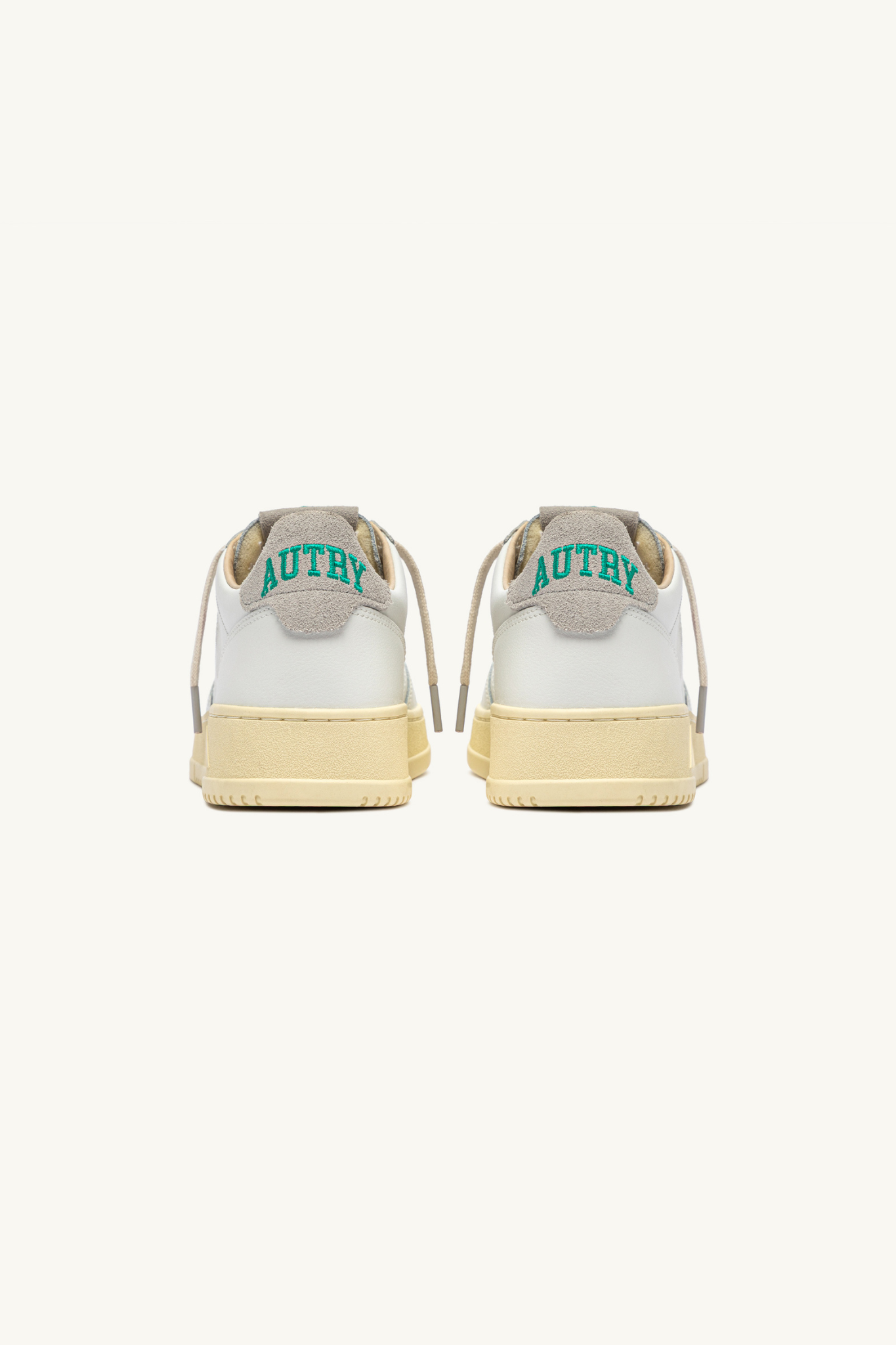 AULM-HJ01- MEDALIST LOW MEN SNEAKERS - LEA/SUECOLLEG WHT/NUVOLE