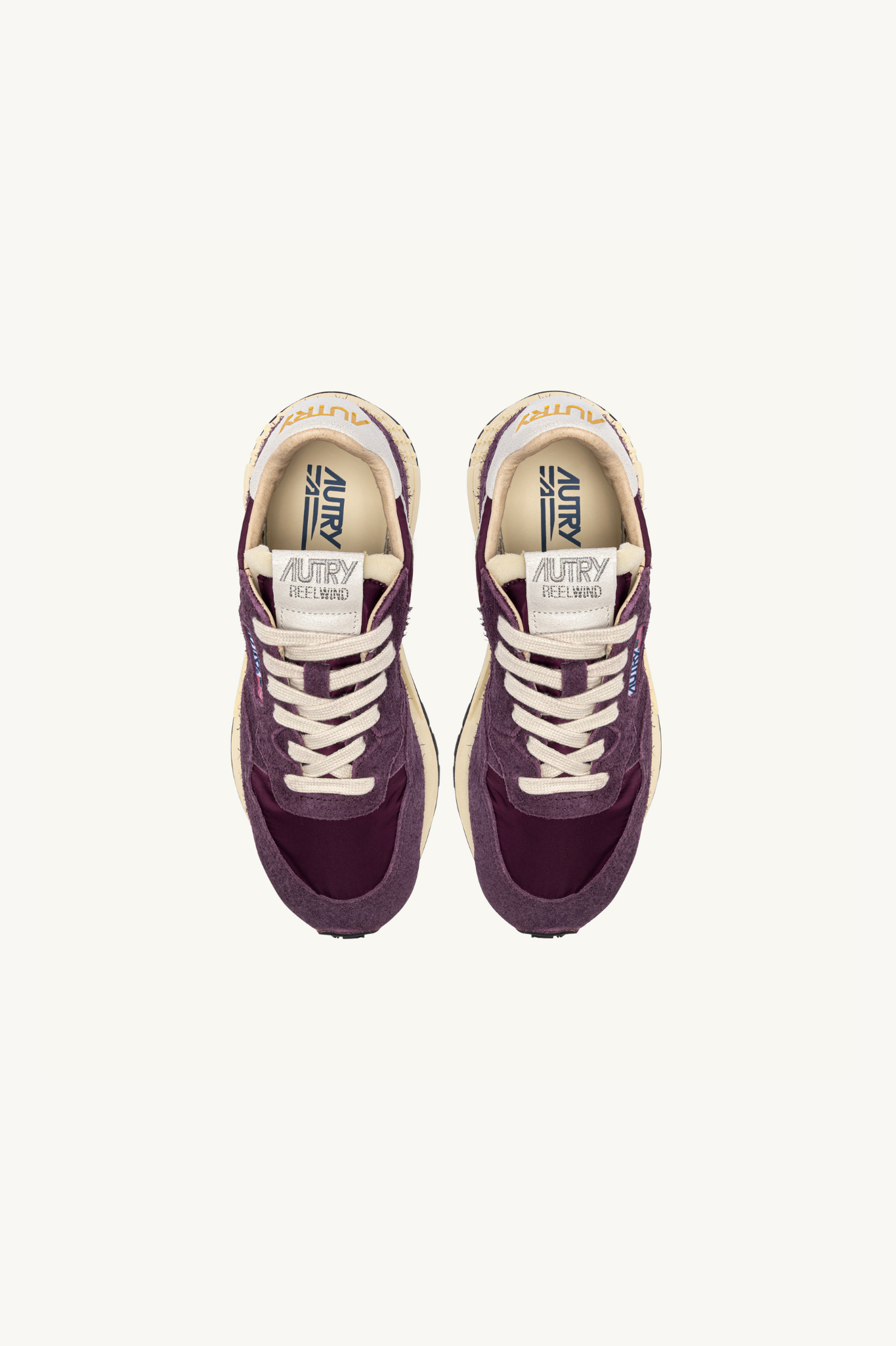 WWLW-NC44 - REELWIND LOW WOMEN SNEAKERS - NYLON/CRACK WHT/WINTBLOOM