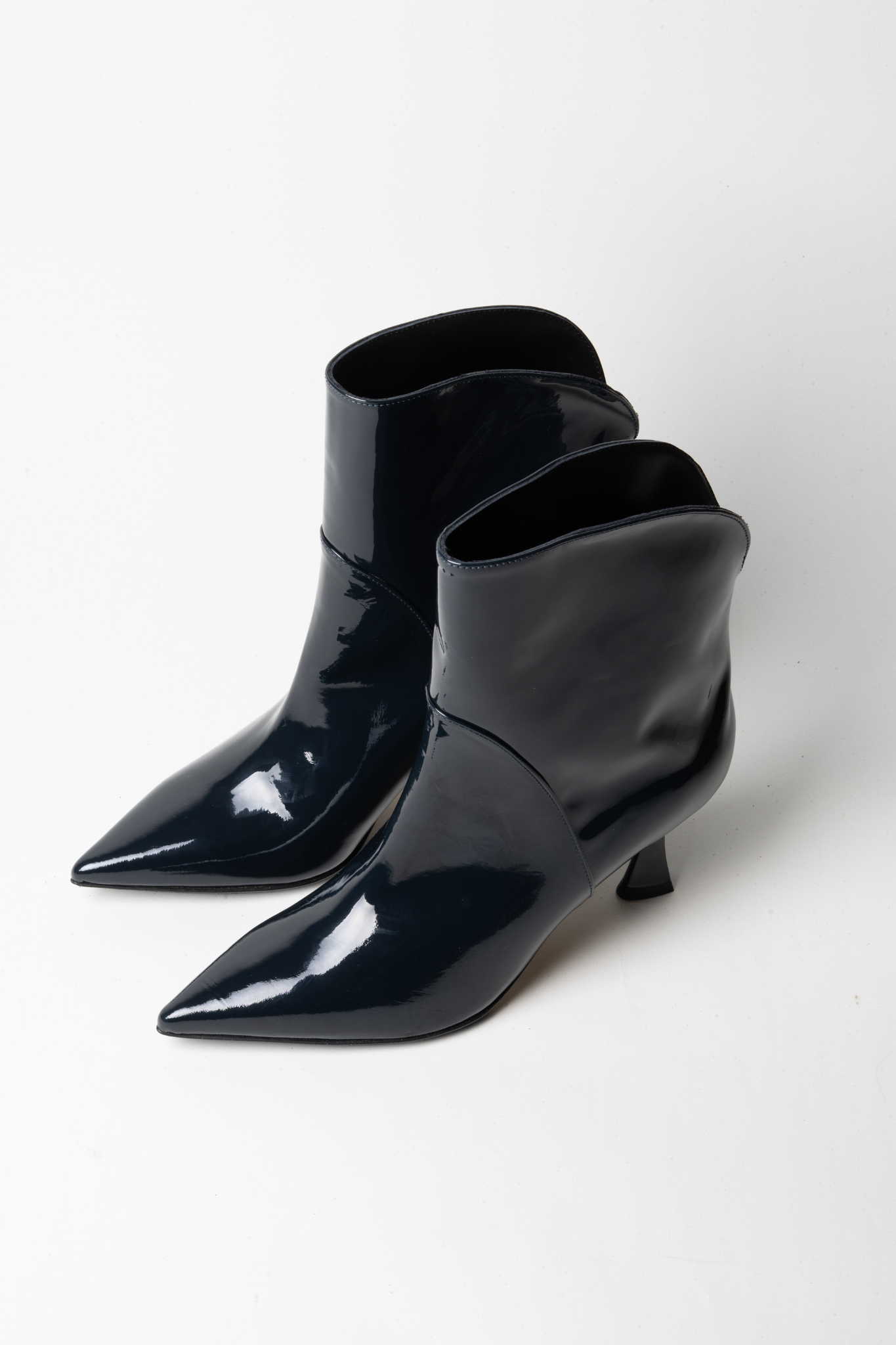 DONNA VERNICE CALZATURE BOOTS - BLUE