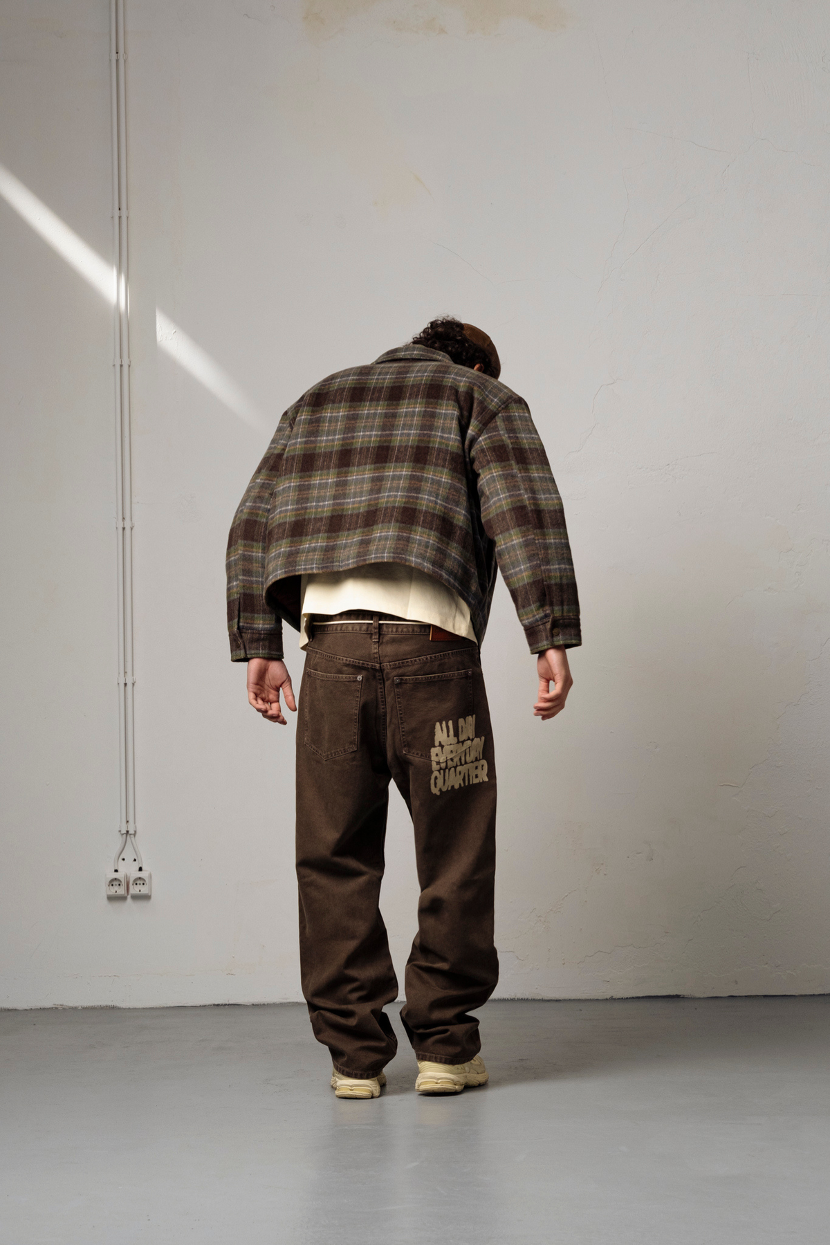 RETRO FIELD CHECK OVERSHIRT - GREEN/BLACK