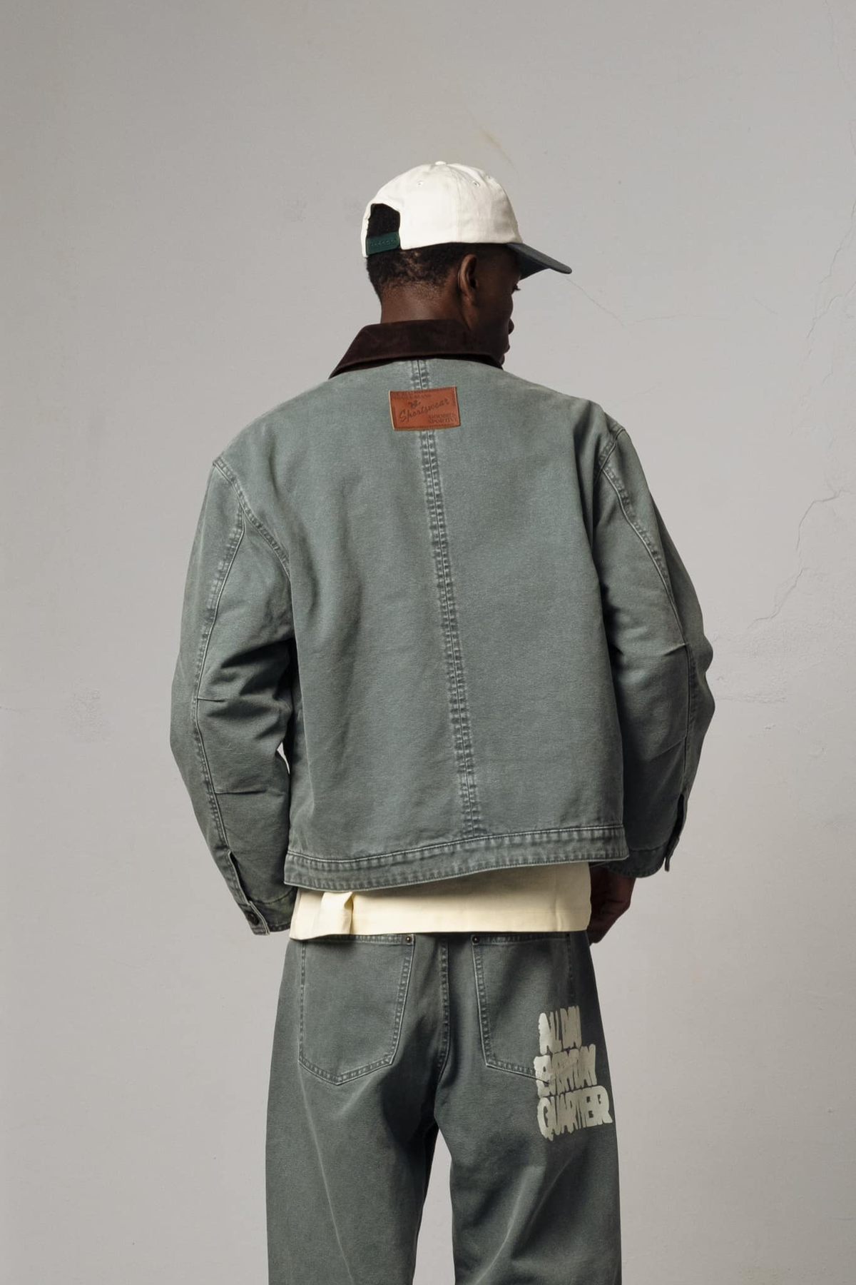 EVERYDAY QUARTIER JACKET - WASHED GREEN