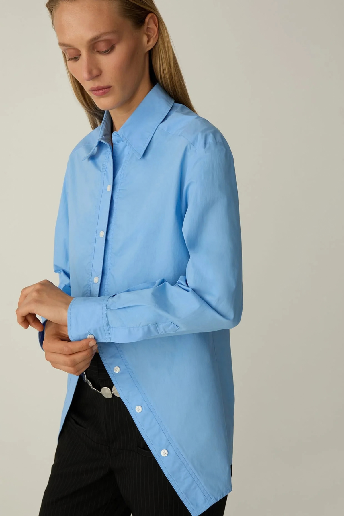 NO BOYFRIEND SHIRT - BLUE