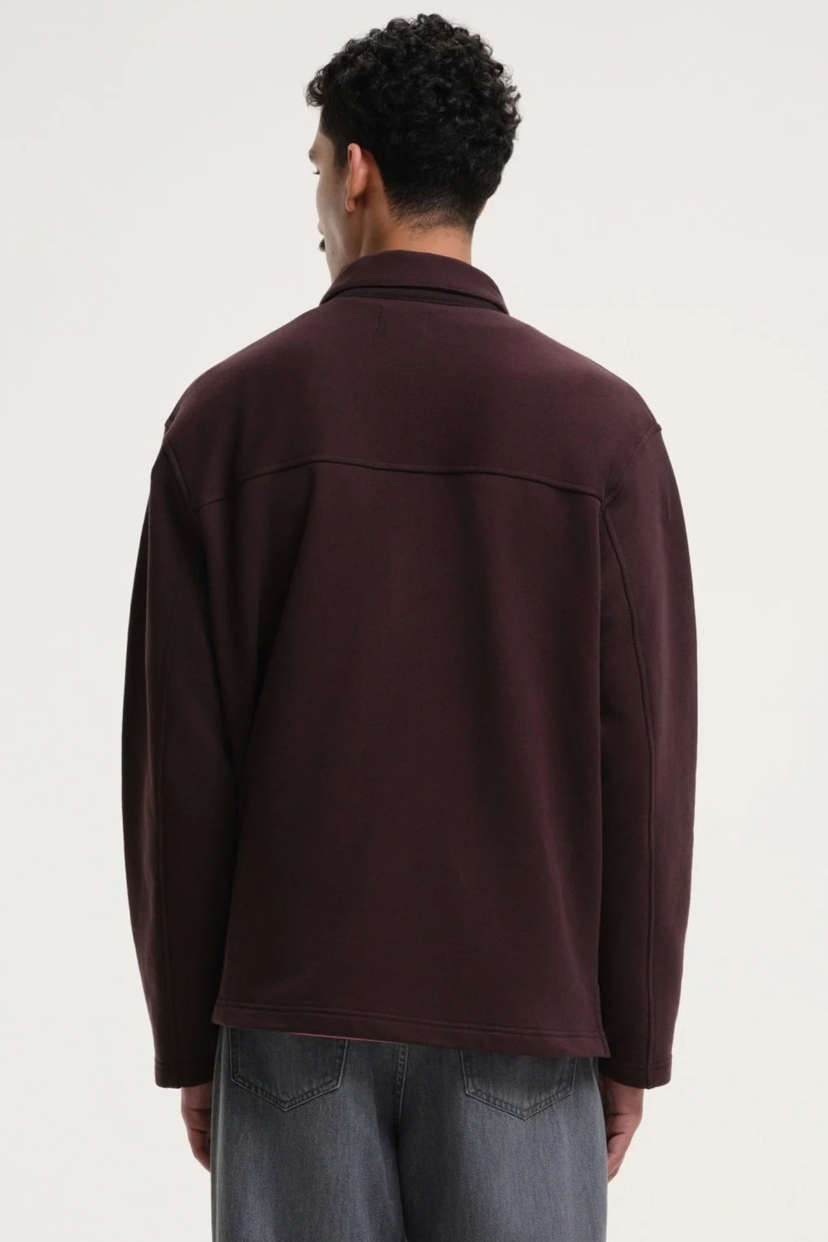 SWEAT-SHIRT SLEETWAY - BORDEAUX FONCÉ