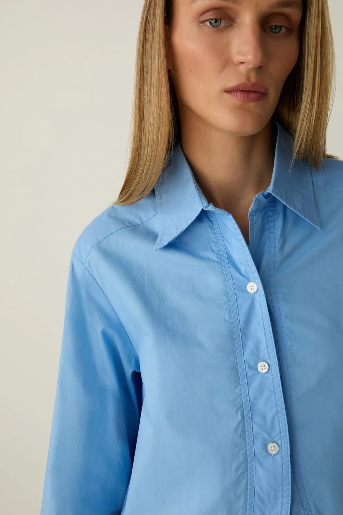 NO BOYFRIEND SHIRT - BLUE