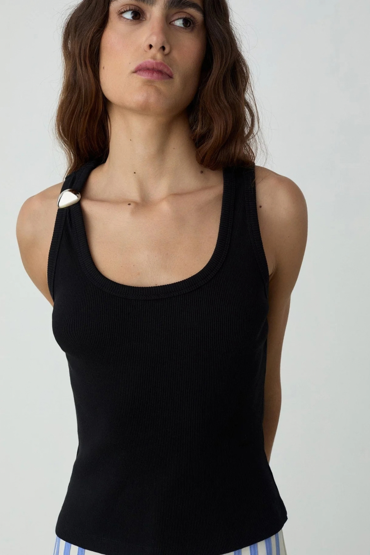 EDEN TANK TOP - BLACK