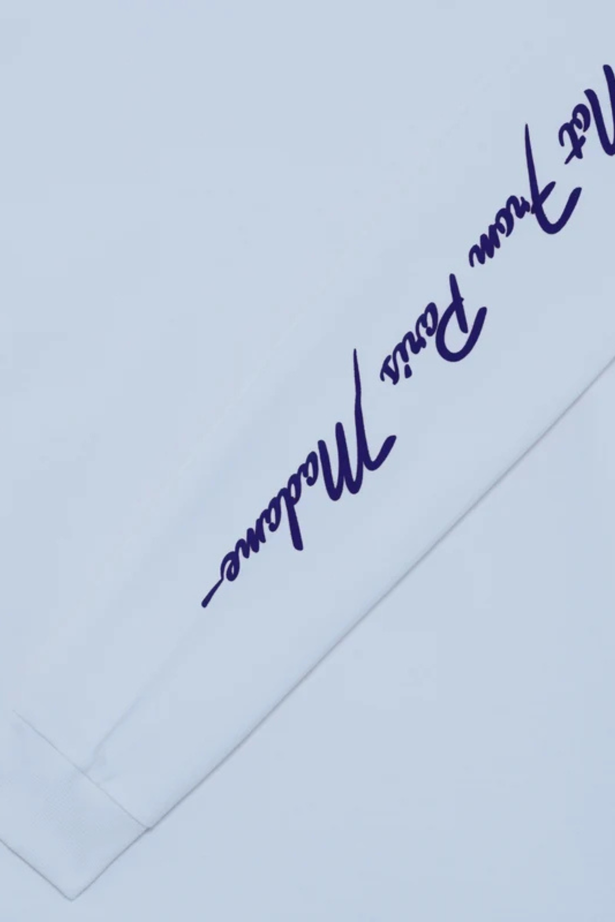 SLOGAN LONGSLEEVE T-SHIRT - BABYBLAUW
